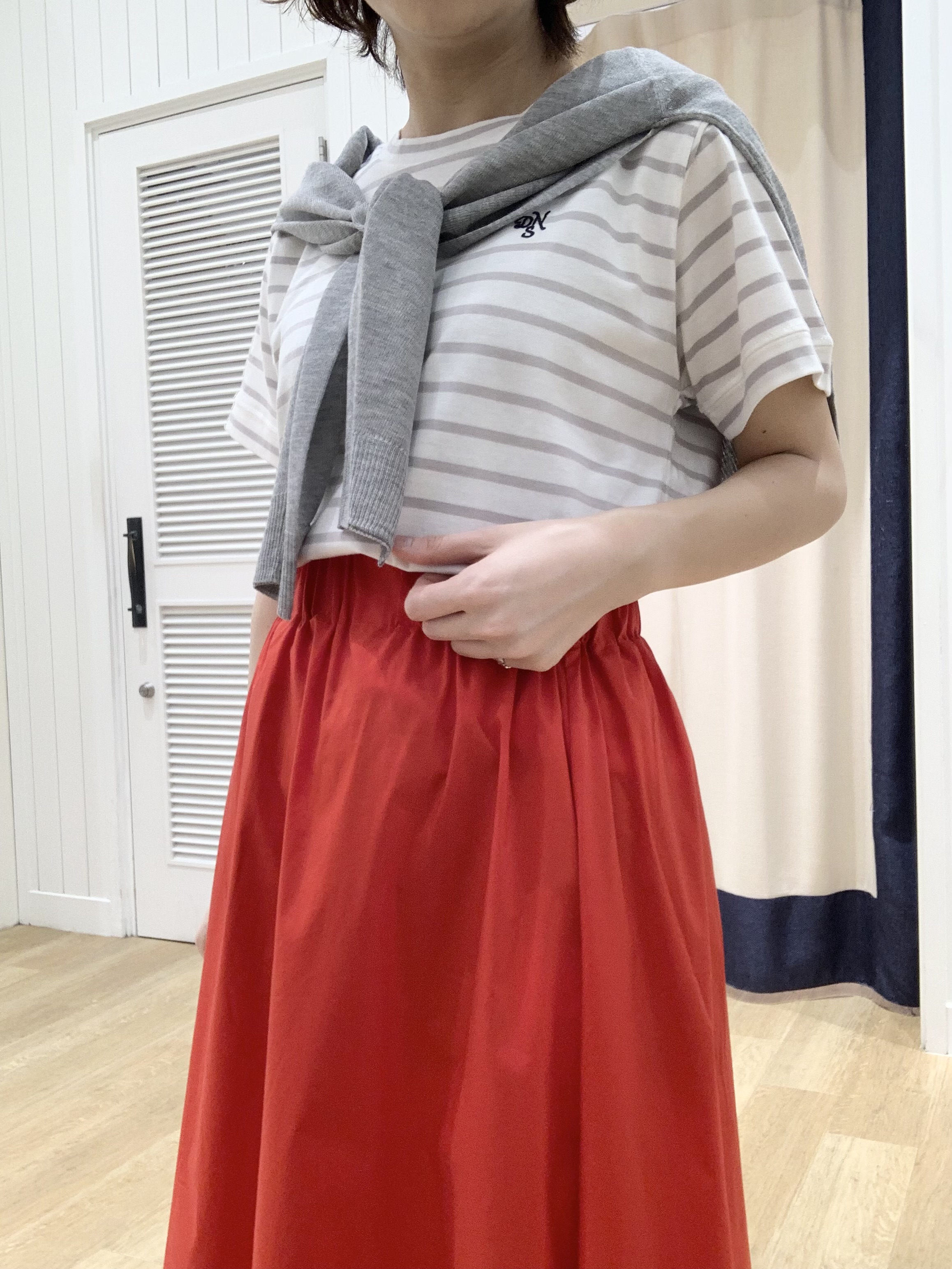 IMARIさんの「Dessin｜お守りカーディガン -ウォッシャブル-」を使ったコーディネート