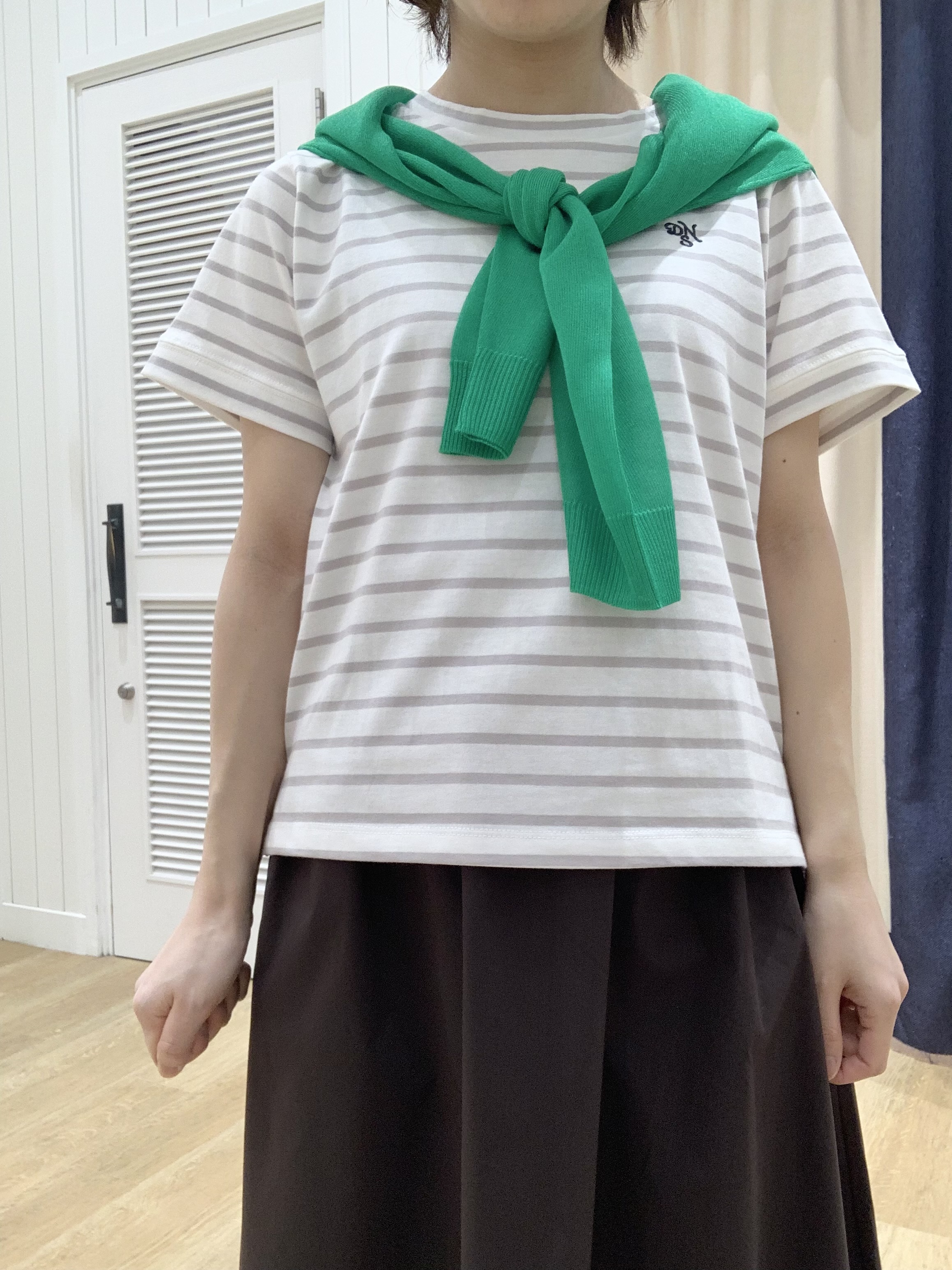 IMARIさんの「Dessin｜お守りカーディガン -ウォッシャブル-」を使ったコーディネート