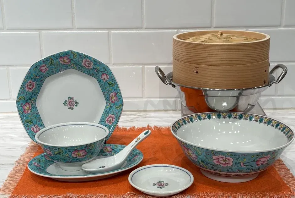 五彩牡丹 八角中華皿（食器） | 212 KITCHEN STORE（トゥーワントゥー