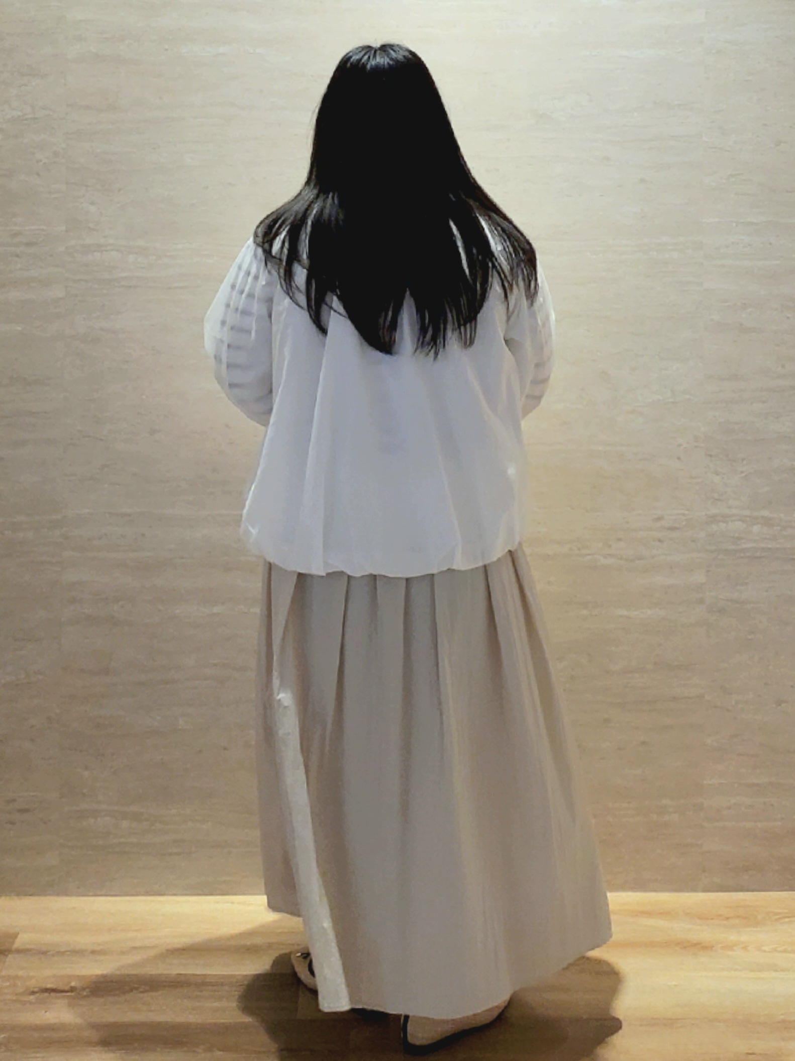 ちぃさんの「OPAQUE.CLIP｜撥水 裾バルーンブルゾン【洗濯機OK】」を使ったコーディネート