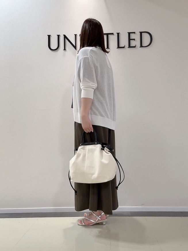 YUIさんの「UNTITLED｜【日除け・冷房対策に】コットンリネンカーディガン」を使ったコーディネート