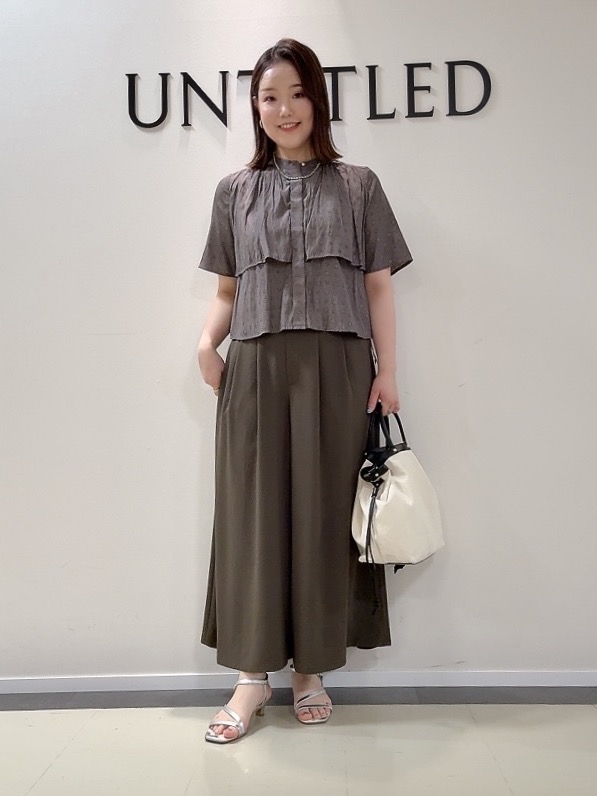 YUIさんの「UNTITLED｜【日除け・冷房対策に】コットンリネンカーディガン」を使ったコーディネート