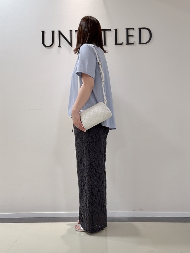 YUIさんの「UNTITLED｜【洗える/Tシャツ】異素材ドッキングプルオーバー」を使ったコーディネート