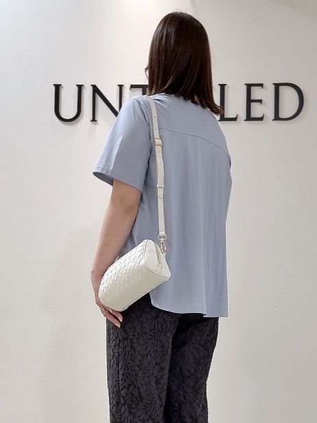 YUIさんの「UNTITLED｜【洗える/Tシャツ】異素材ドッキングプルオーバー」を使ったコーディネート
