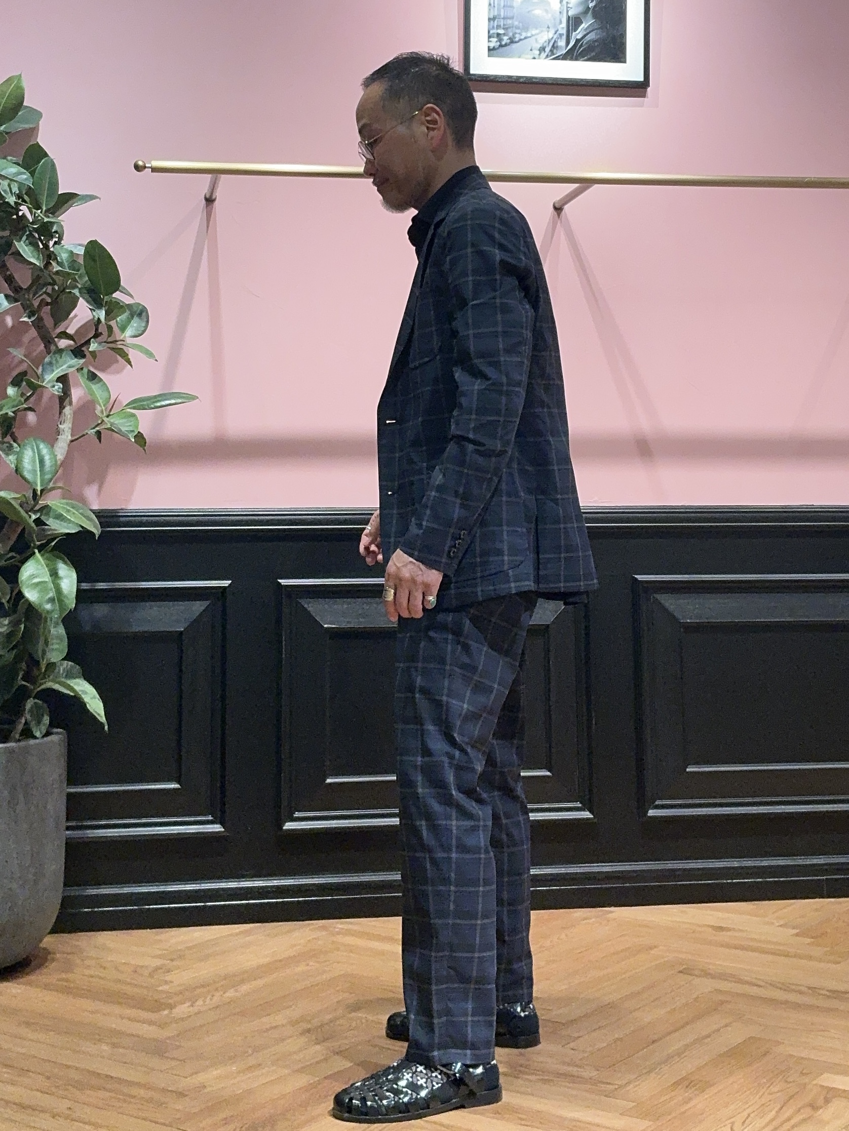 torigoeさんの「DRESSTERIOR｜バイオリネン スリークオーターシャツ」を使ったコーディネート