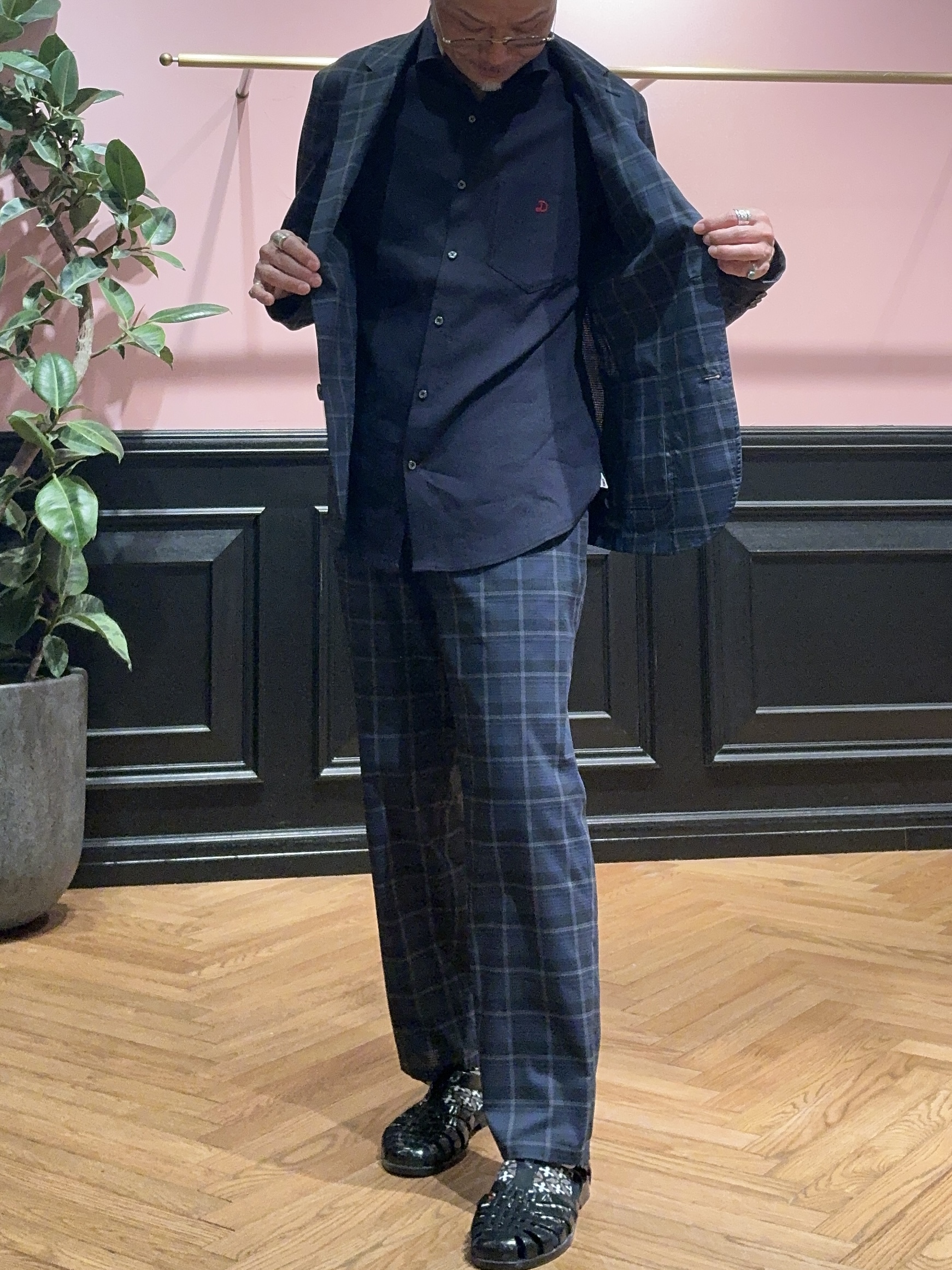 torigoeさんの「DRESSTERIOR｜バイオリネン スリークオーターシャツ」を使ったコーディネート