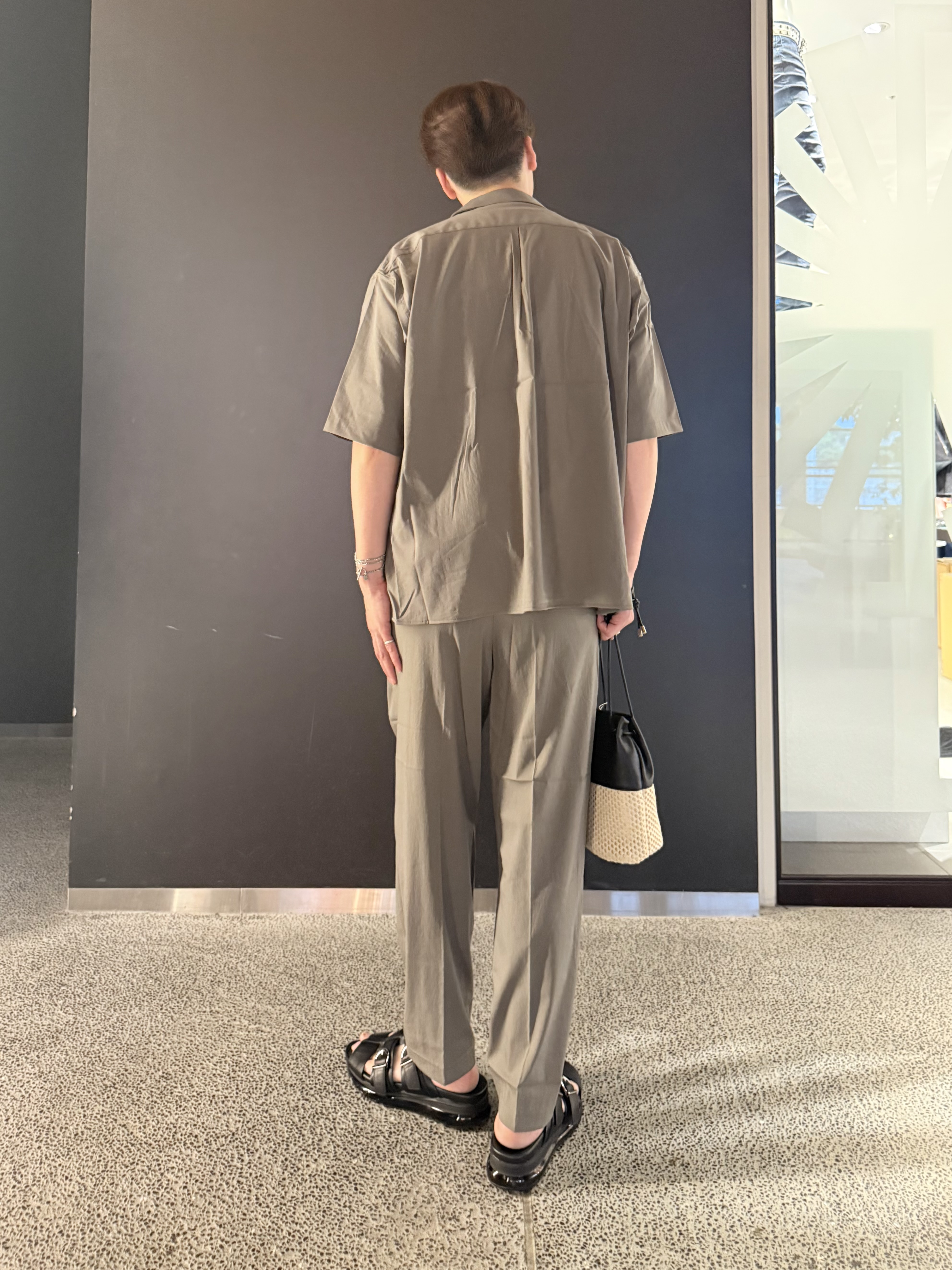HARUさんの「tk.TAKEO KIKUCHI｜【接触冷感／UVCUT】COOL PLAY開襟シャツ」を使ったコーディネート