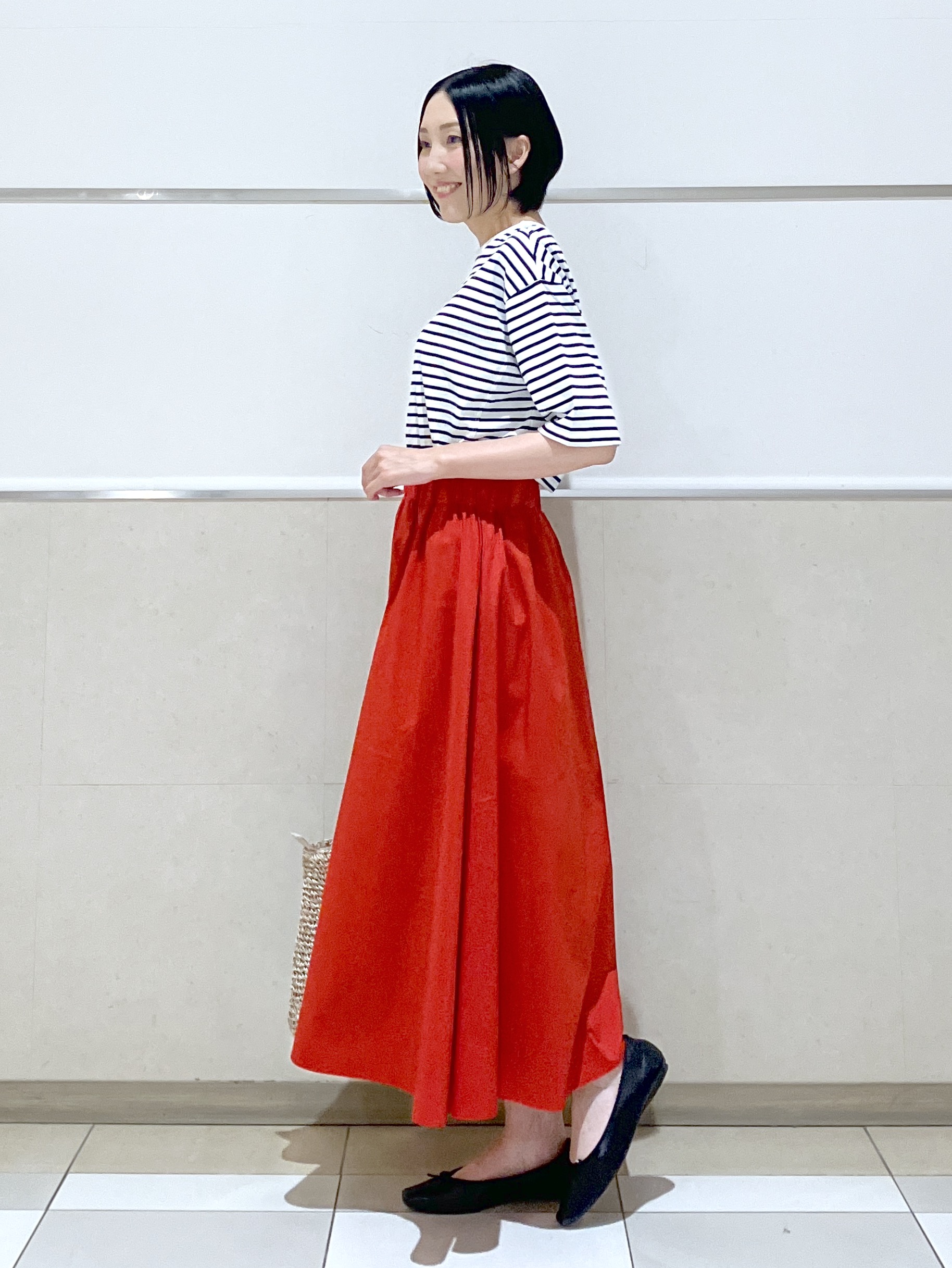 eriko さんの「Dessin｜【UVカット/接触冷感】プレーティングTシャツ」を使ったコーディネート