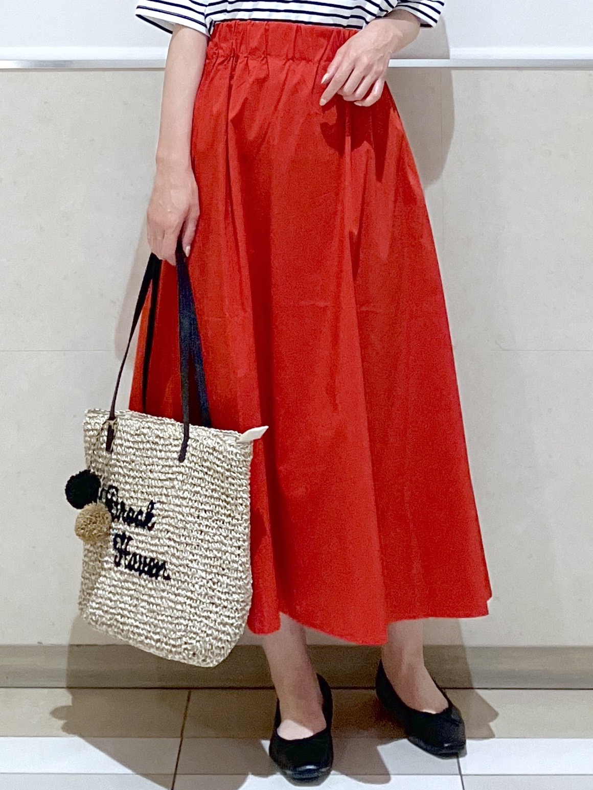 eriko さんの「Dessin｜【UVカット/接触冷感】プレーティングTシャツ」を使ったコーディネート