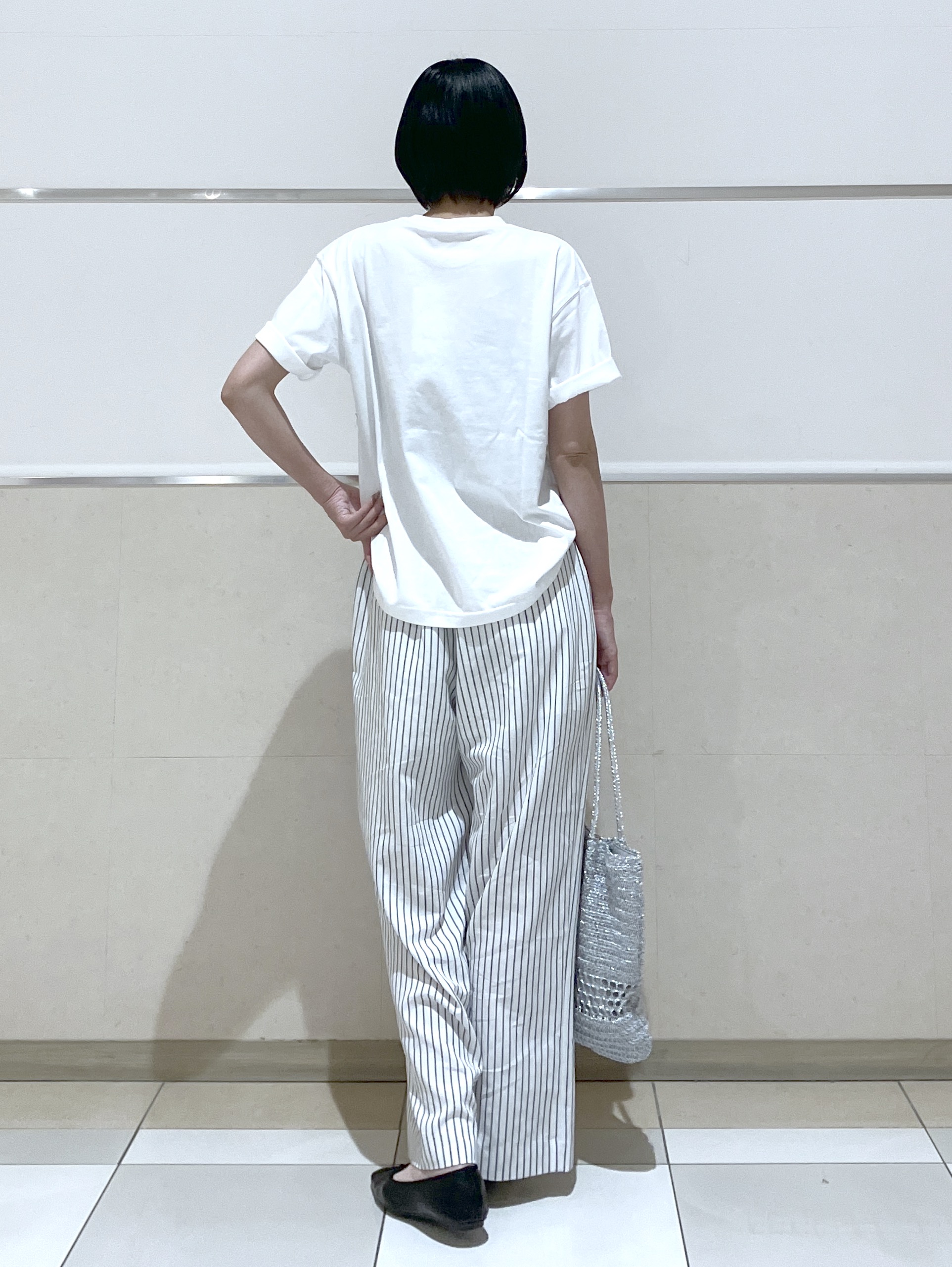 eriko さんの「Dessin｜【ユニセックス/洗える】オーガニックロゴTシャツ」を使ったコーディネート