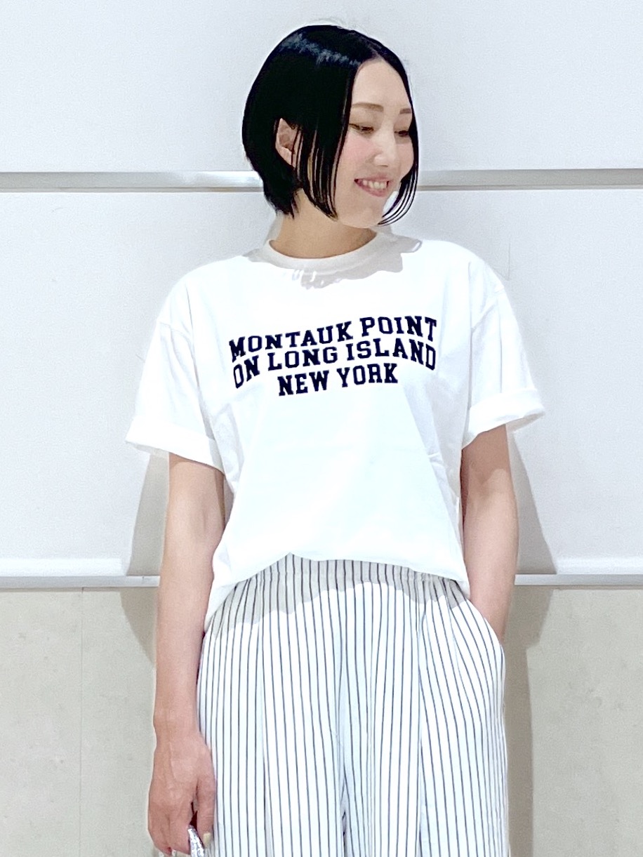 eriko さんの「Dessin｜【ユニセックス/洗える】オーガニックロゴTシャツ」を使ったコーディネート