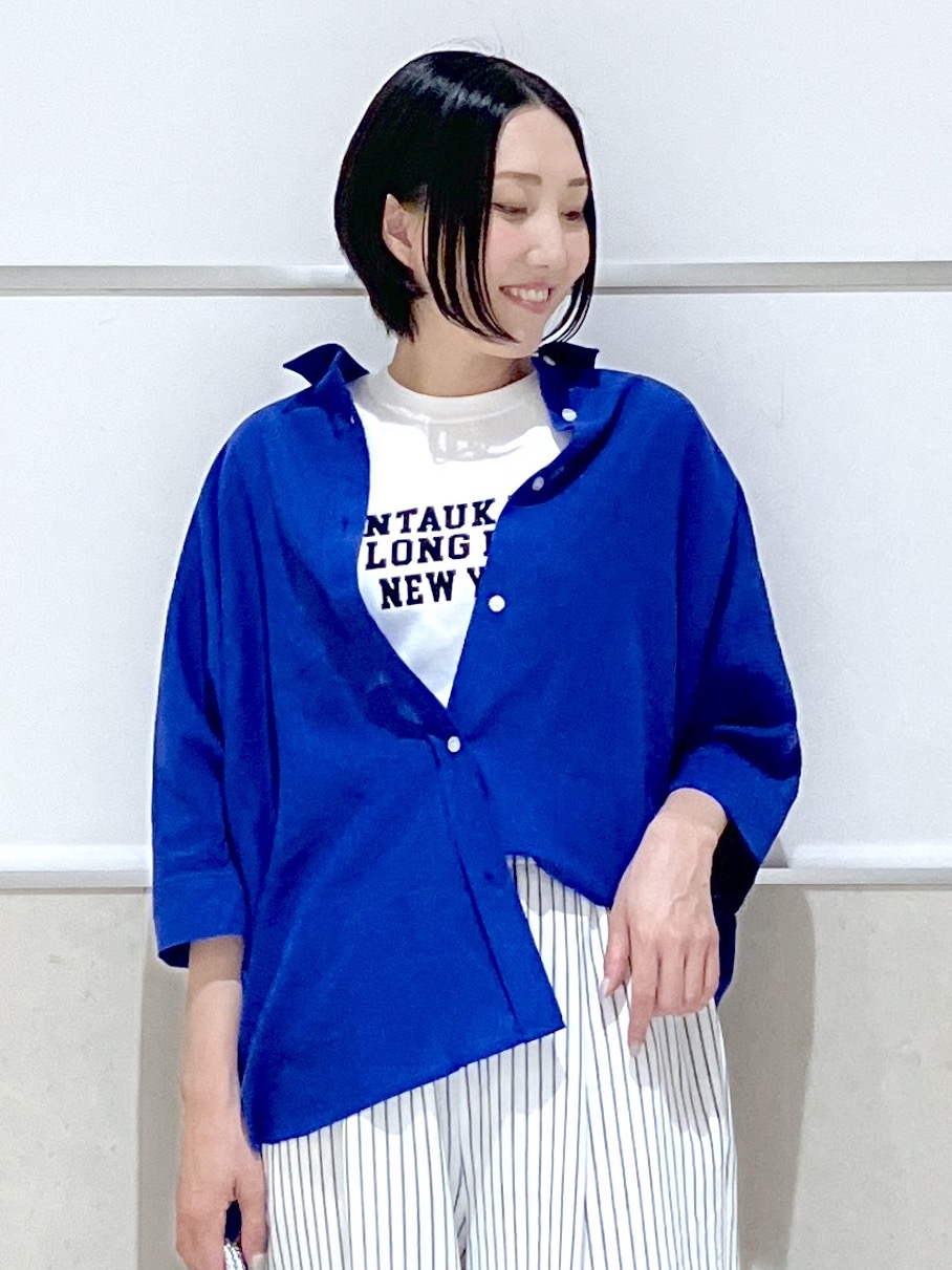 eriko さんの「Dessin｜【ユニセックス/洗える】オーガニックロゴTシャツ」を使ったコーディネート