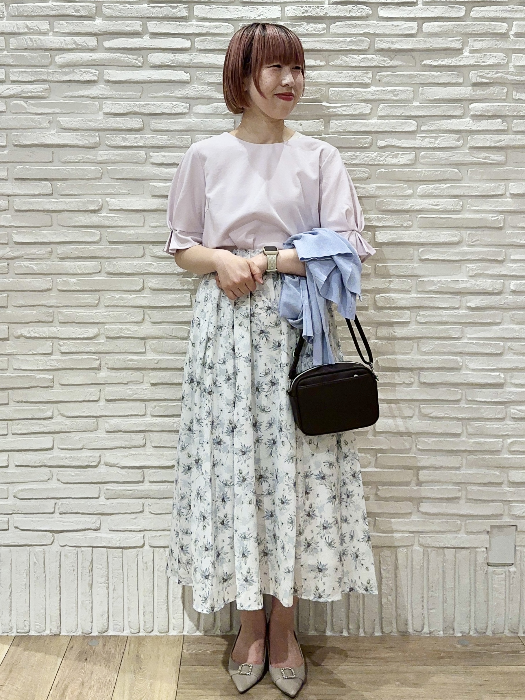 Hana...eさんの「index｜【接触冷感】ビジューボタンカーディガン《抗ピリング／洗濯機OK》」を使ったコーディネート