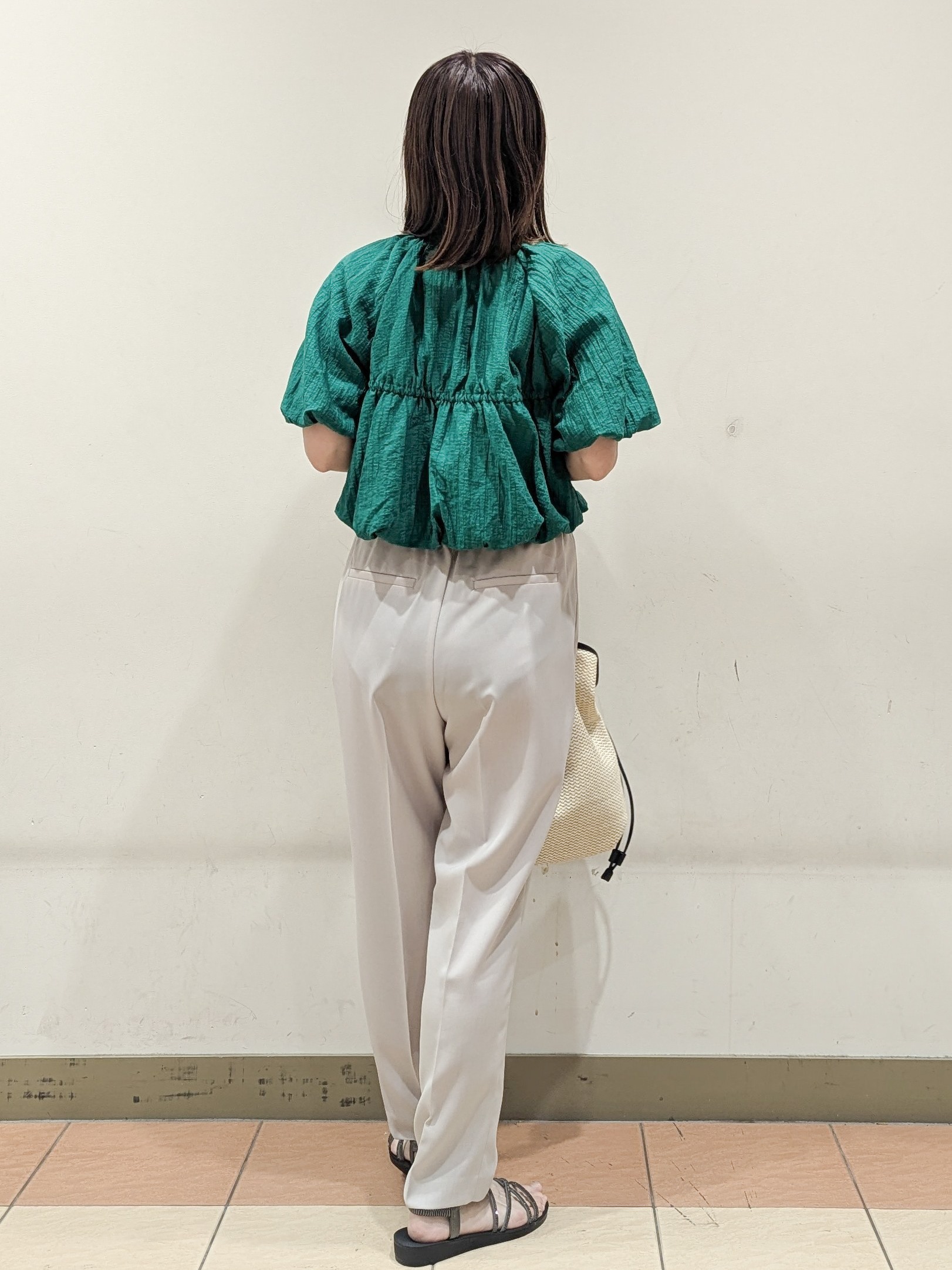 Miさんの「OPAQUE.CLIP｜バルーンデザインブラウス【洗濯機OK】」を使ったコーディネート