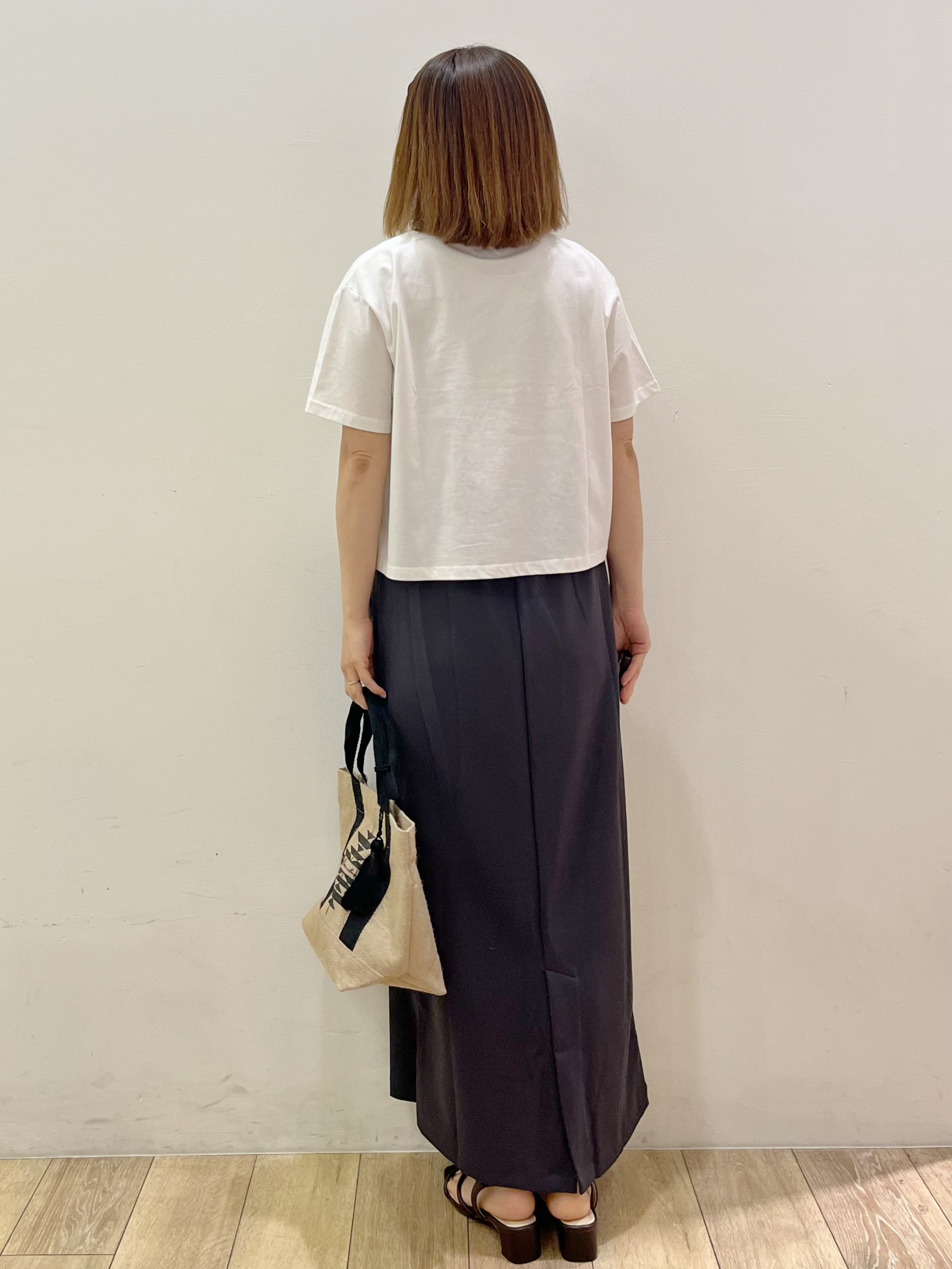 kcさんの「OPAQUE.CLIP｜【LIFE PICTURE COLLECTION】アソートフォトTシャツ」を使ったコーディネート
