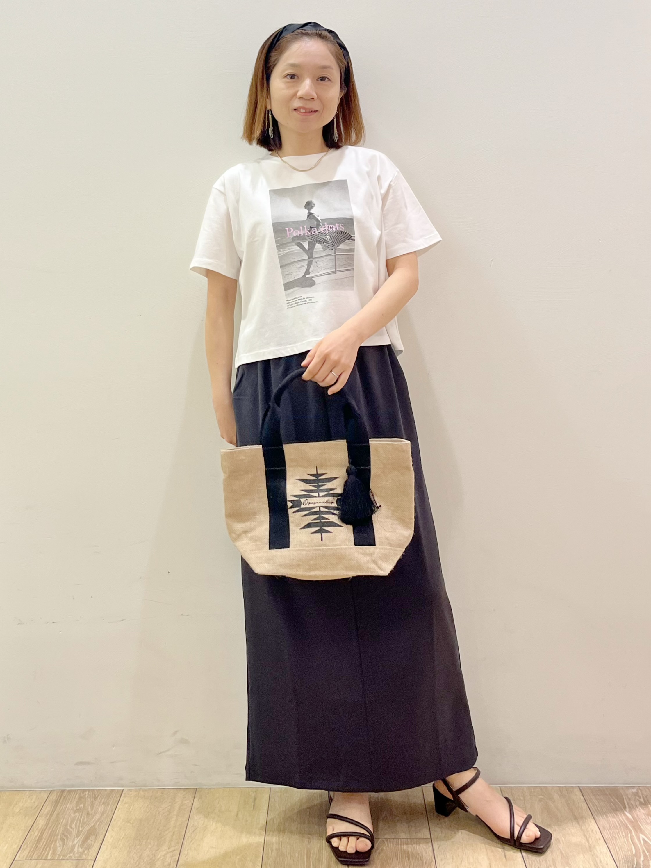 kcさんの「OPAQUE.CLIP｜【LIFE PICTURE COLLECTION】アソートフォトTシャツ」を使ったコーディネート