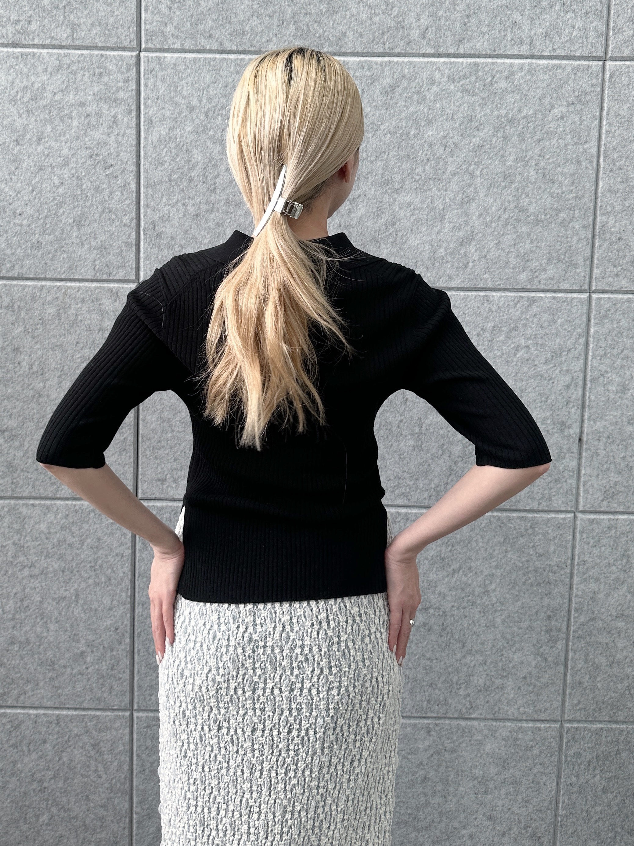 Buyer sakkoさんの「CODE A｜rib zip cardigan」を使ったコーディネート