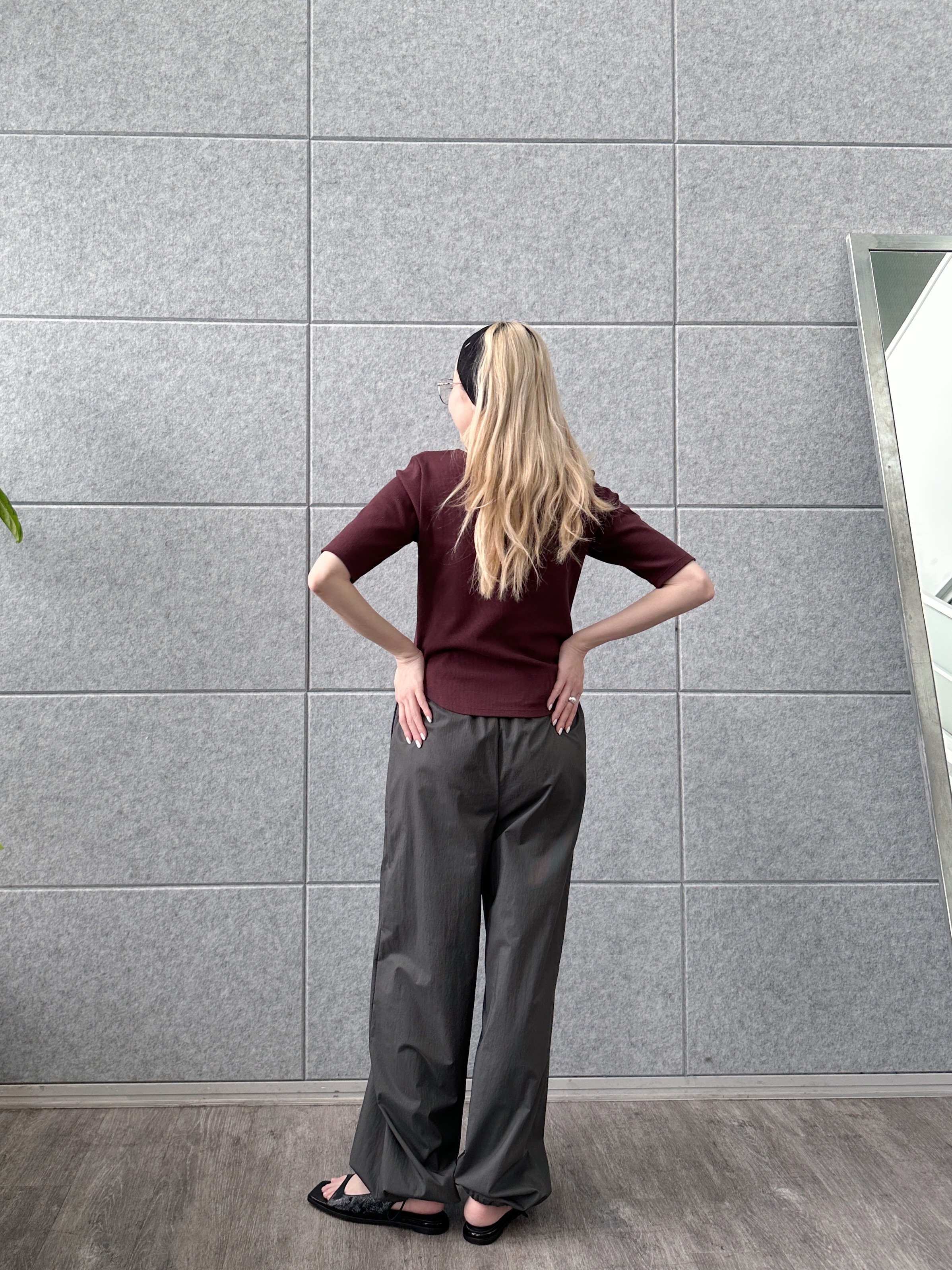 Buyer sakkoさんの「CODE A｜rib jersey point neck tee」を使ったコーディネート
