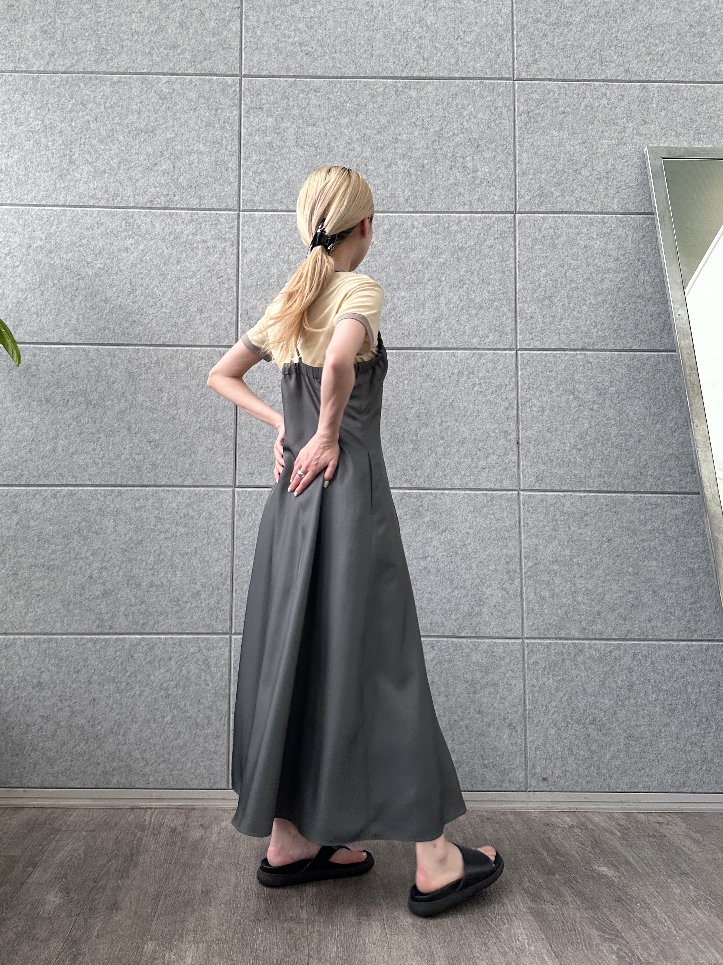 Buyer sakkoさんの「CODE A｜sheer ringer tee」を使ったコーディネート