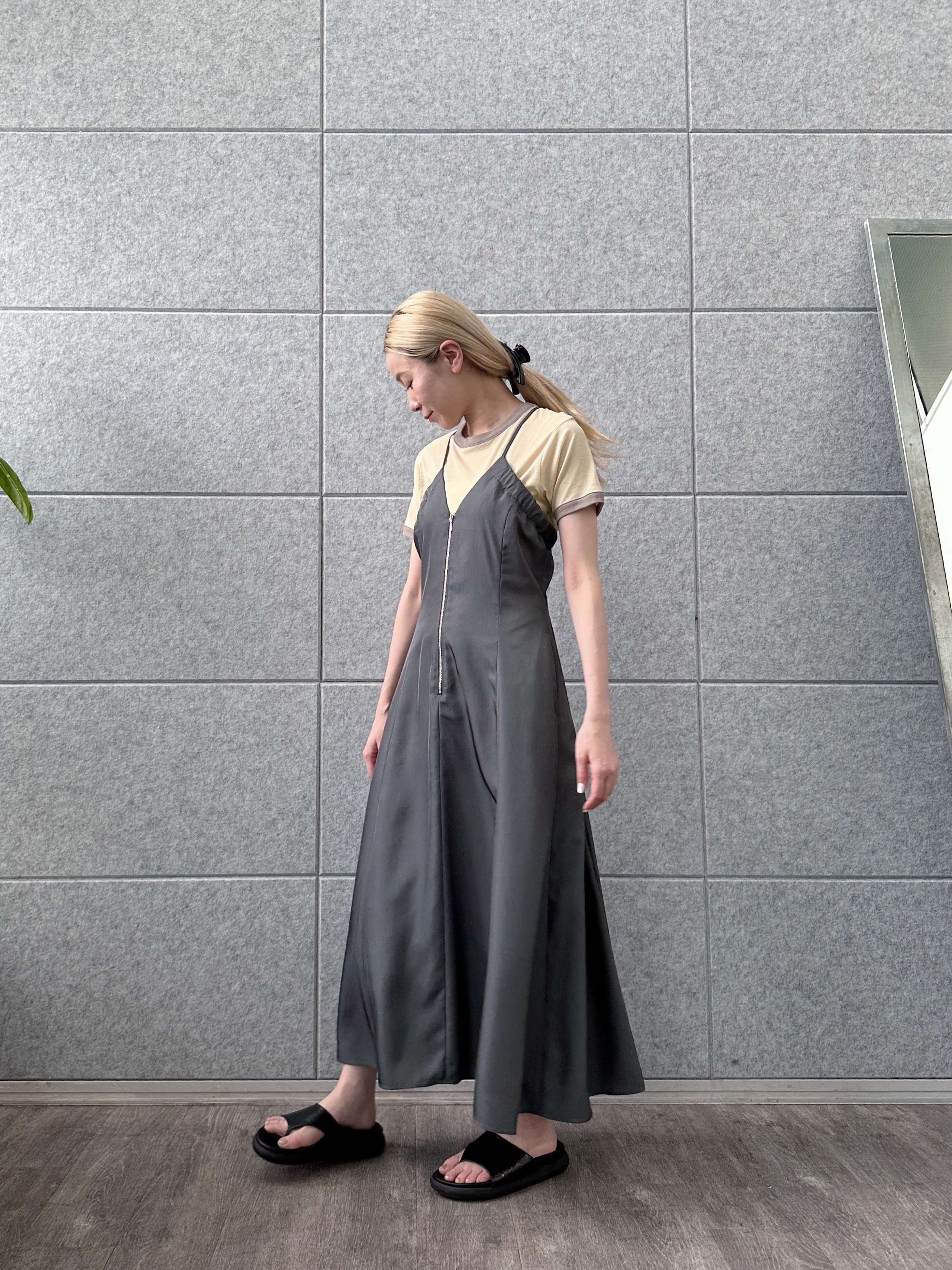 Buyer sakkoさんの「CODE A｜sheer ringer tee」を使ったコーディネート