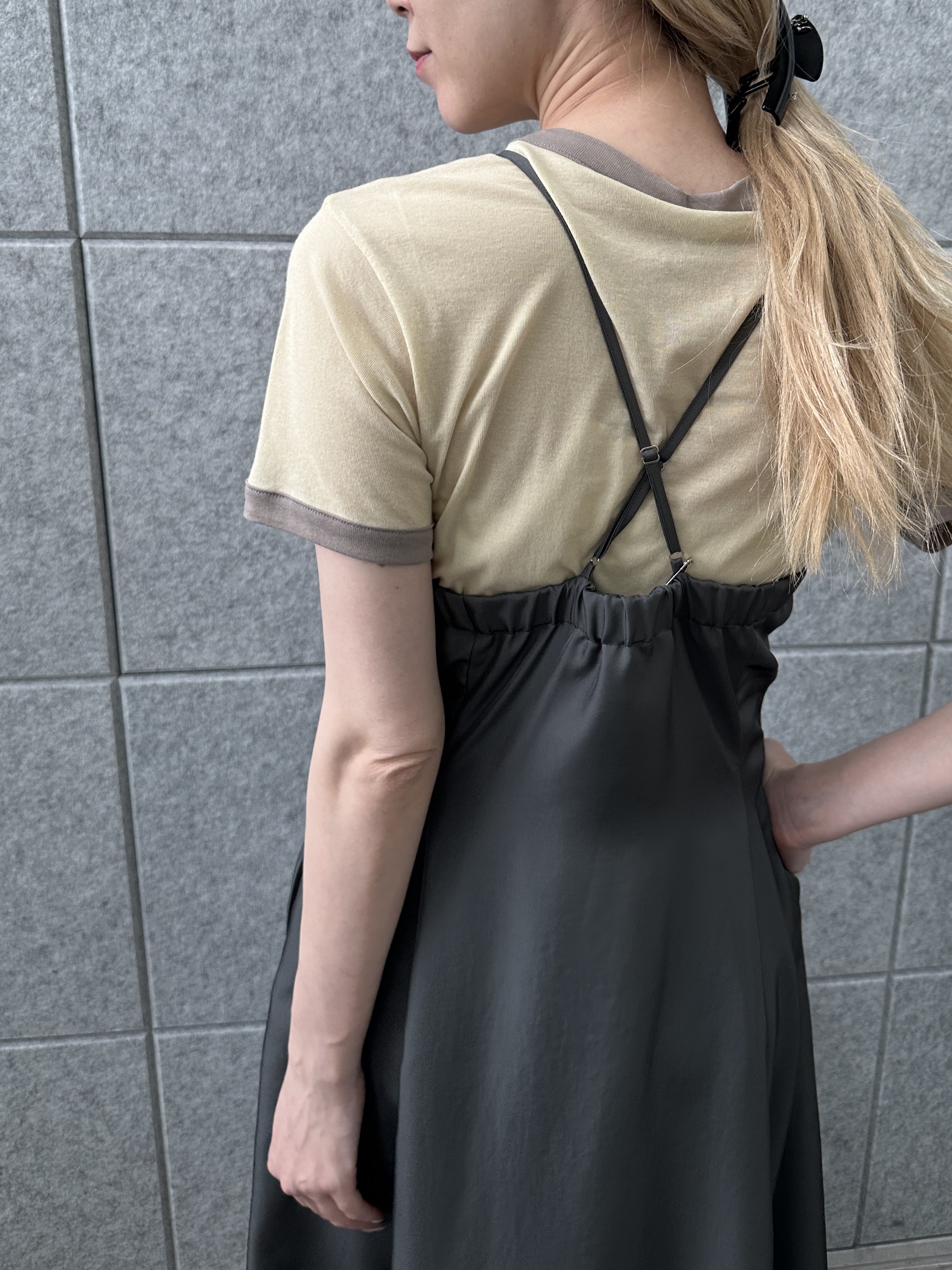 Buyer sakkoさんの「CODE A｜sheer ringer tee」を使ったコーディネート