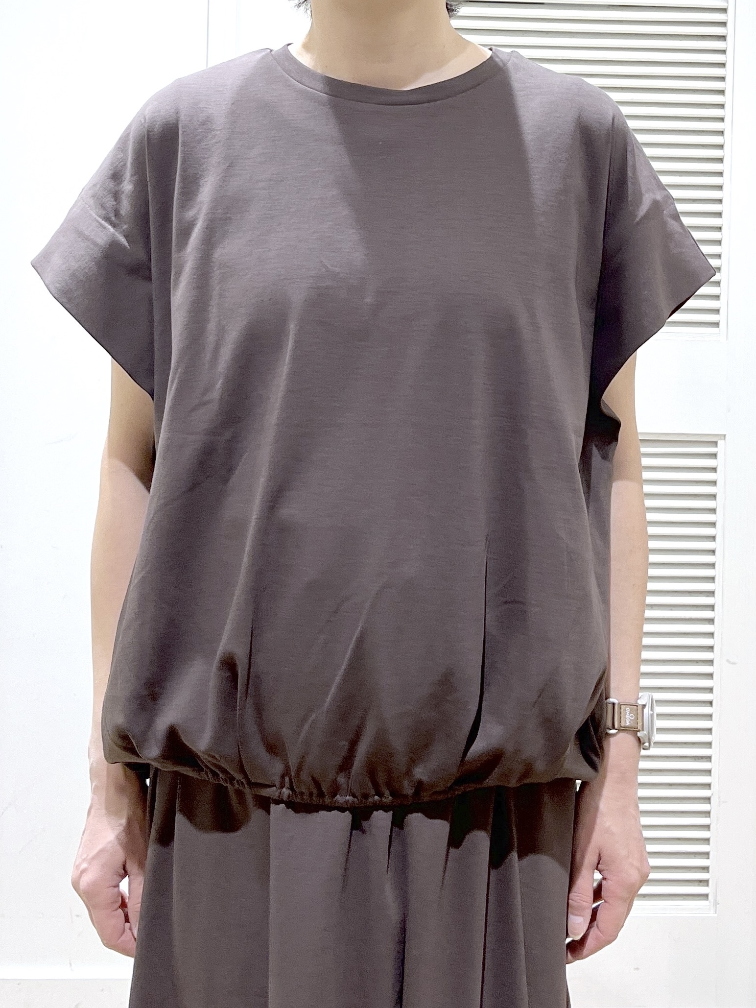 Miyazakiさんの「Dessin｜【2点セット/汗シミ防止】ミニ裏毛セットアップ」を使ったコーディネート