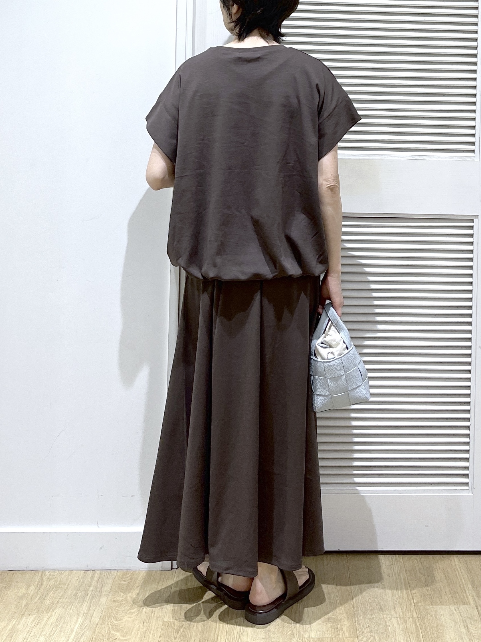 Miyazakiさんの「Dessin｜【2点セット/汗シミ防止】ミニ裏毛セットアップ」を使ったコーディネート