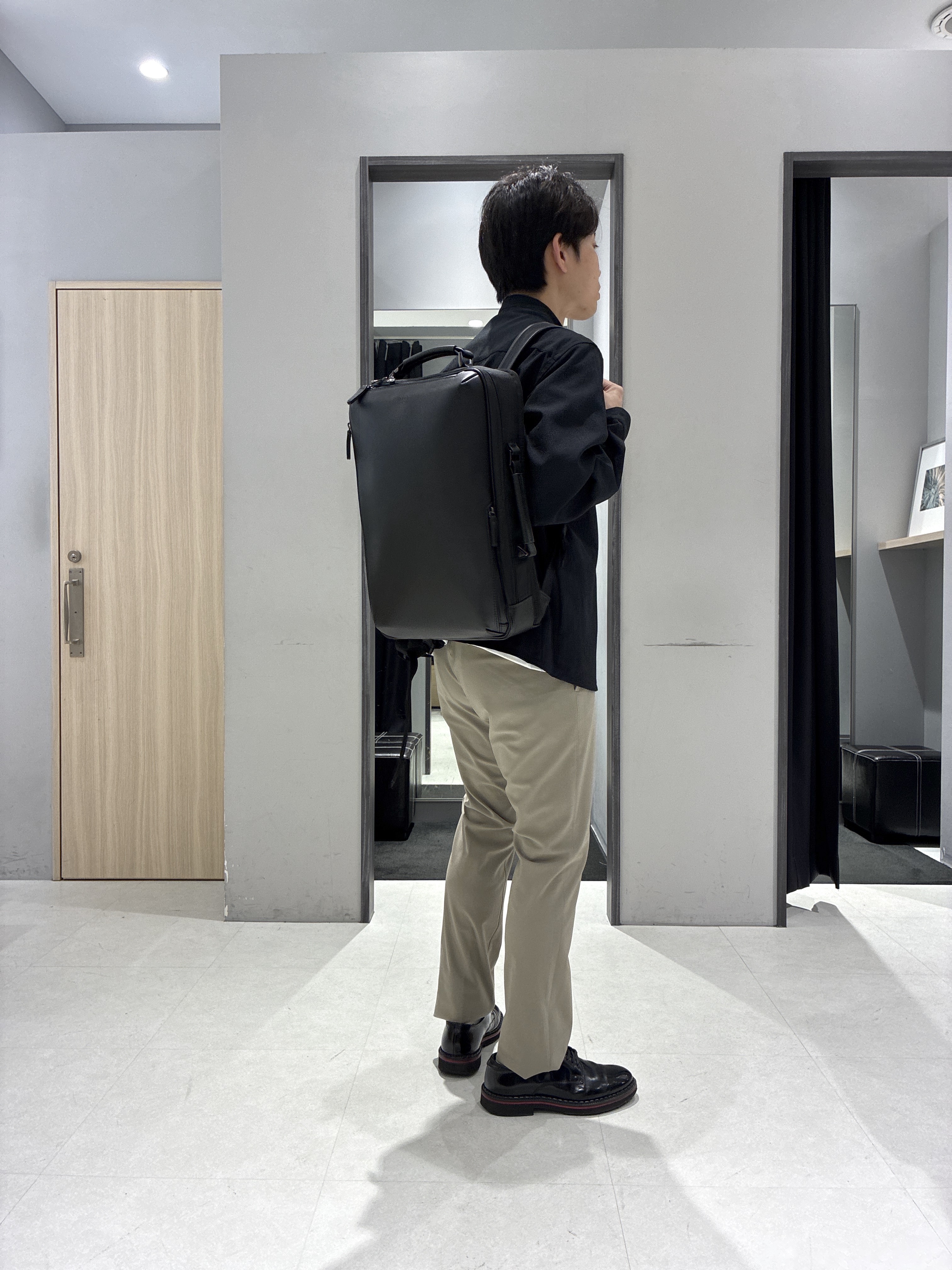 わいずみさんの「TAKEO KIKUCHI｜【撥水・洗える・シワになりにくい】 リランチェ（R） シャツ」を使ったコーディネート