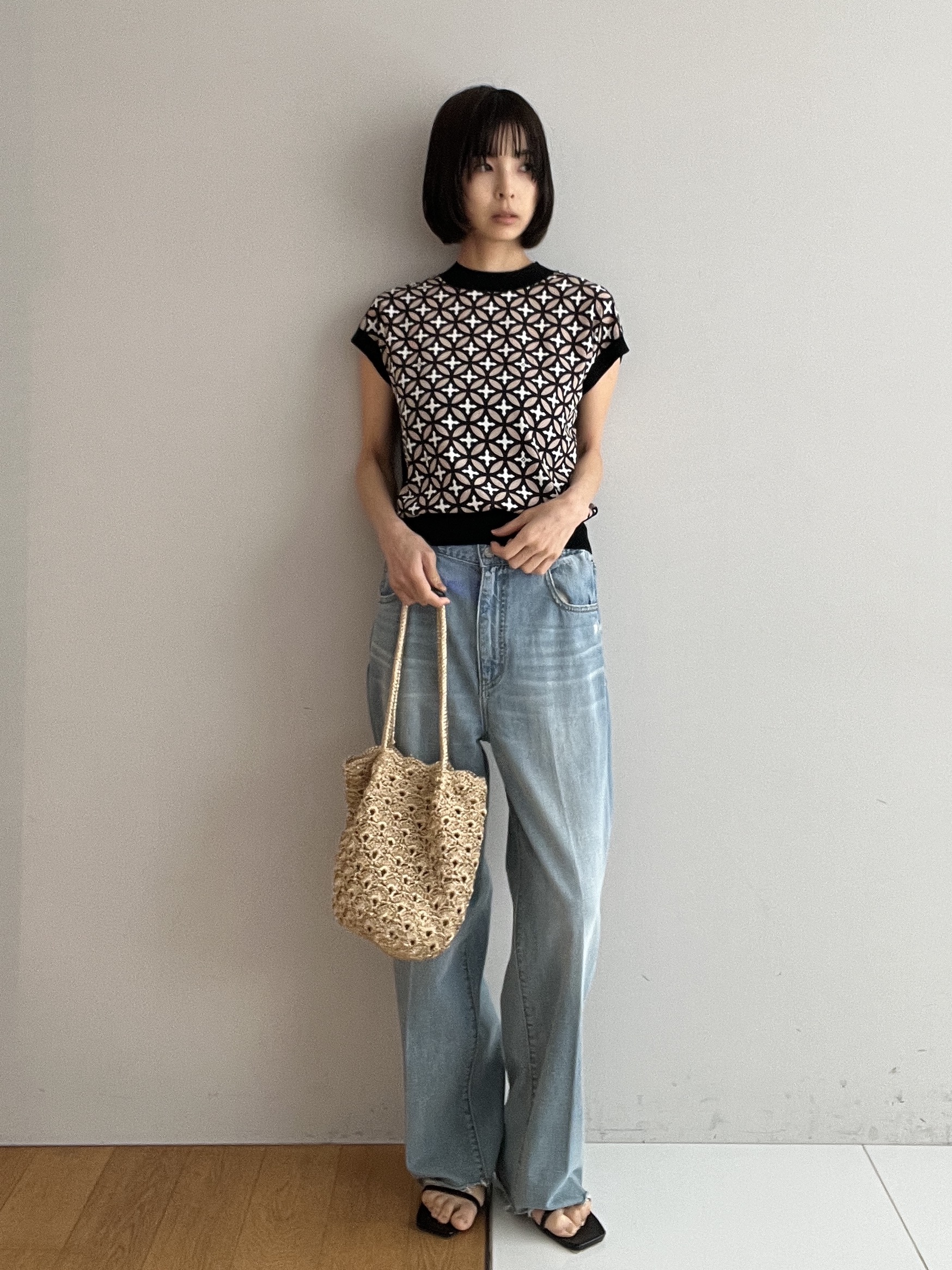 misaさんの「DRESSTERIOR｜【otonaMUSE5月号掲載】スキニーベルトサンダル」を使ったコーディネート