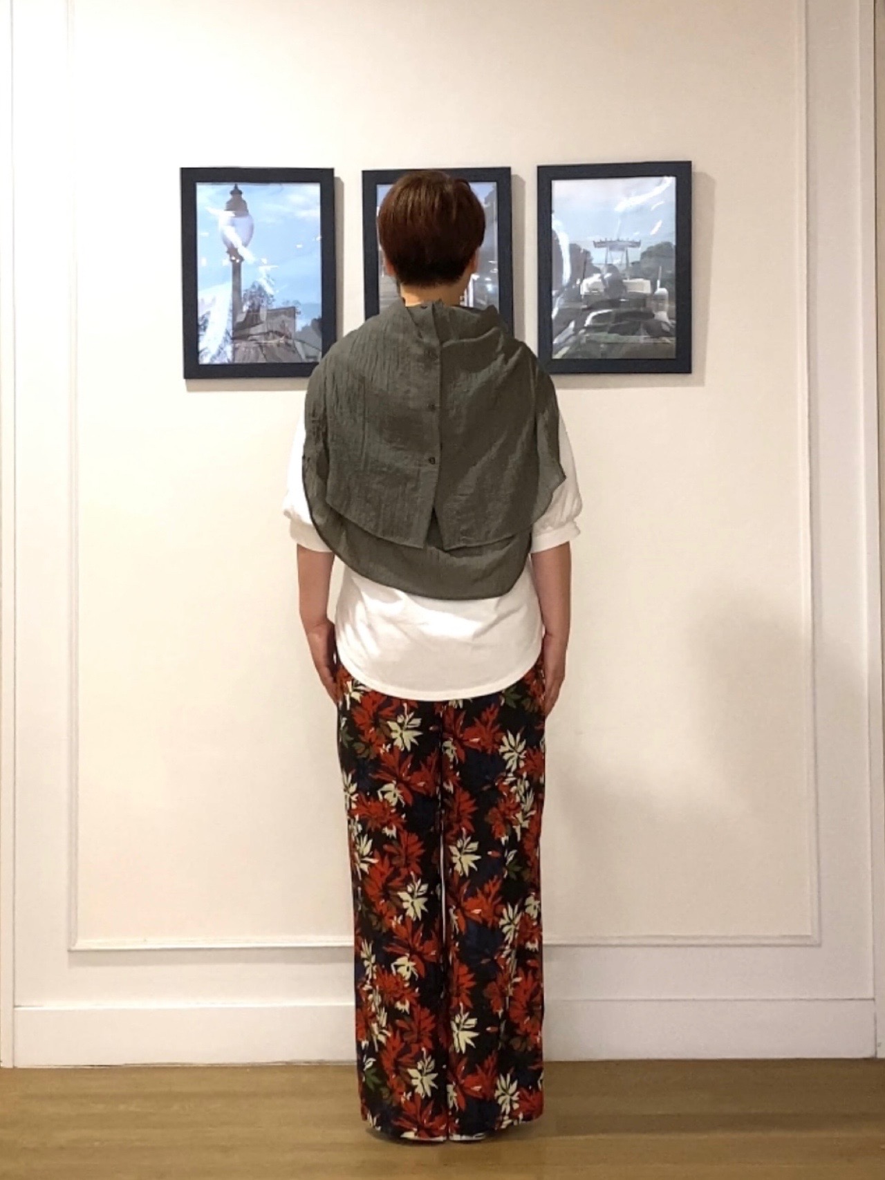 Hiroさんの「Dessin｜【洗える】シアーカラーシャツ」を使ったコーディネート