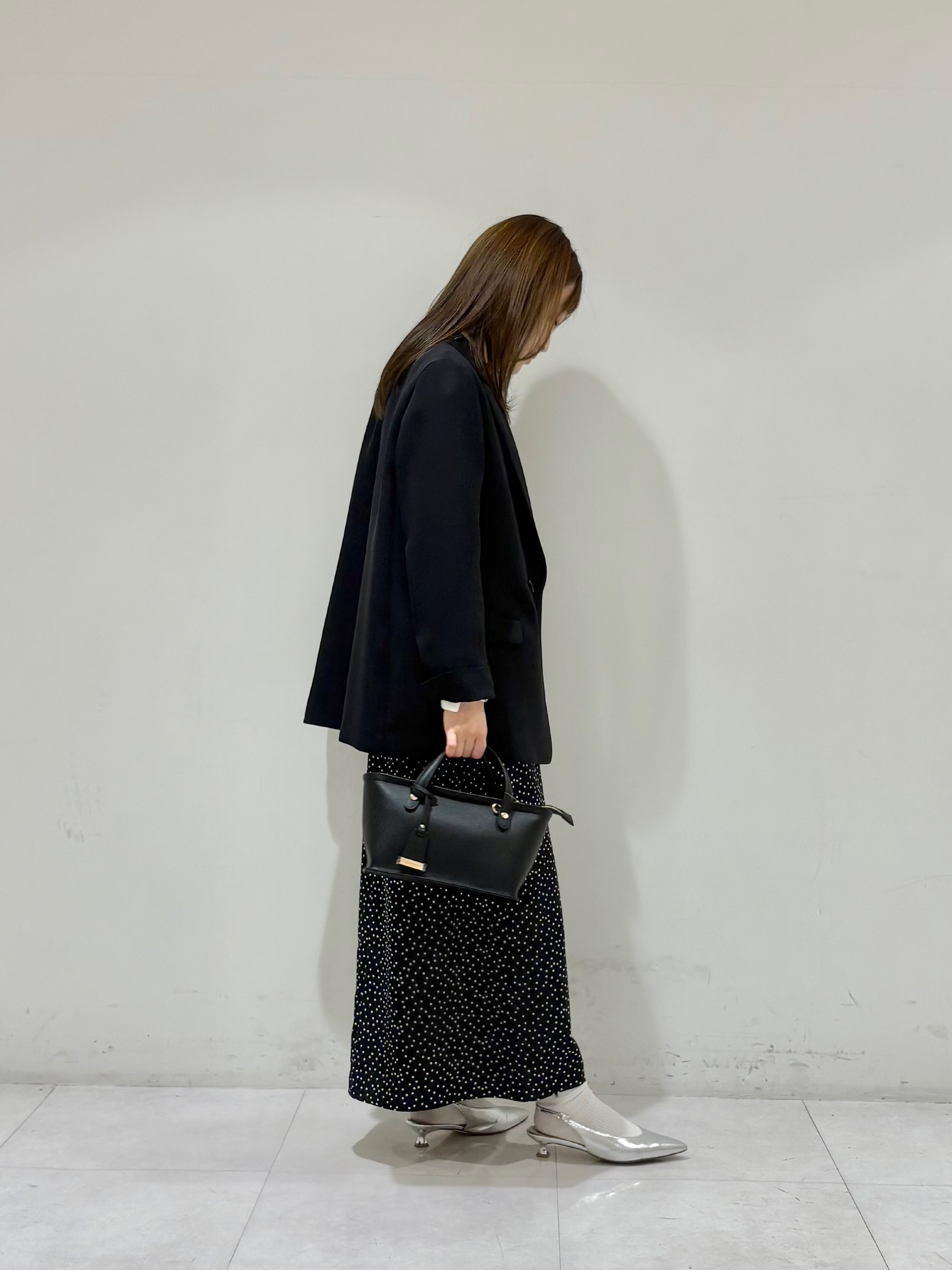 kyokaさんの「UNTITLED｜◆【洗える/ストレッチ性】ダブルブレストジャケット」を使ったコーディネート