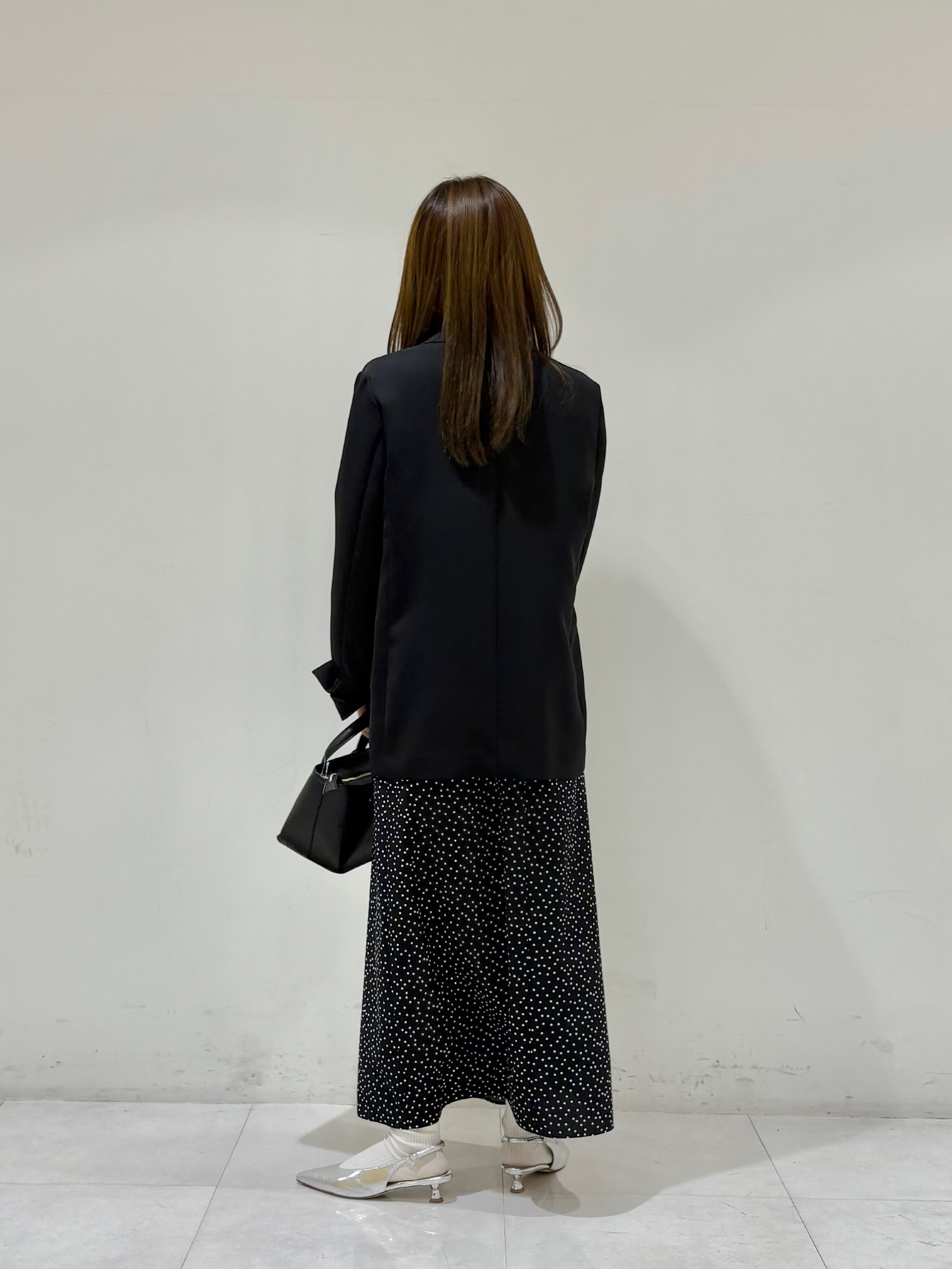 kyokaさんの「UNTITLED｜◆【洗える/ストレッチ性】ダブルブレストジャケット」を使ったコーディネート