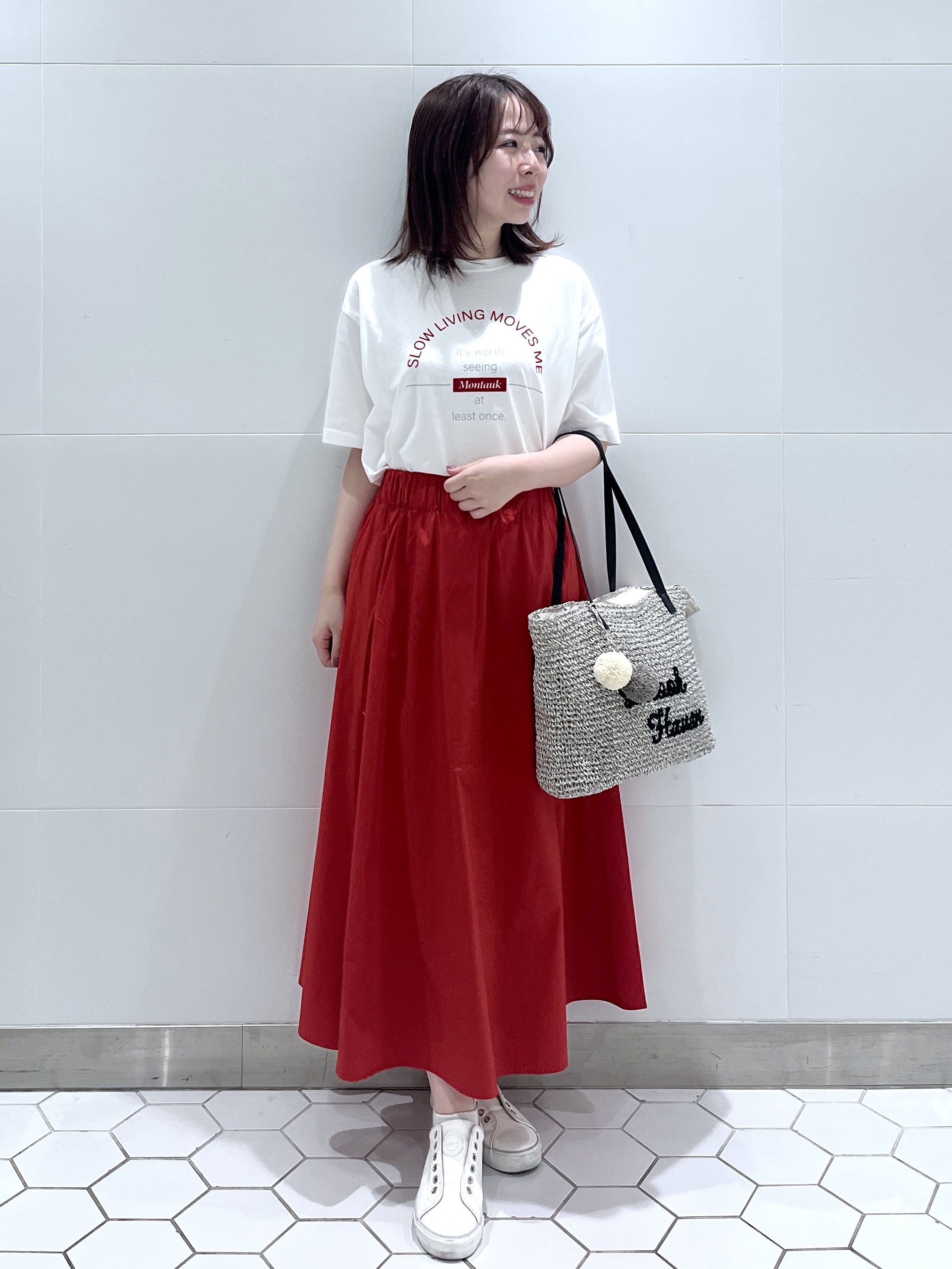 Makinoさんの「Dessin｜【洗える】シアーナイロンジップブルゾン」を使ったコーディネート