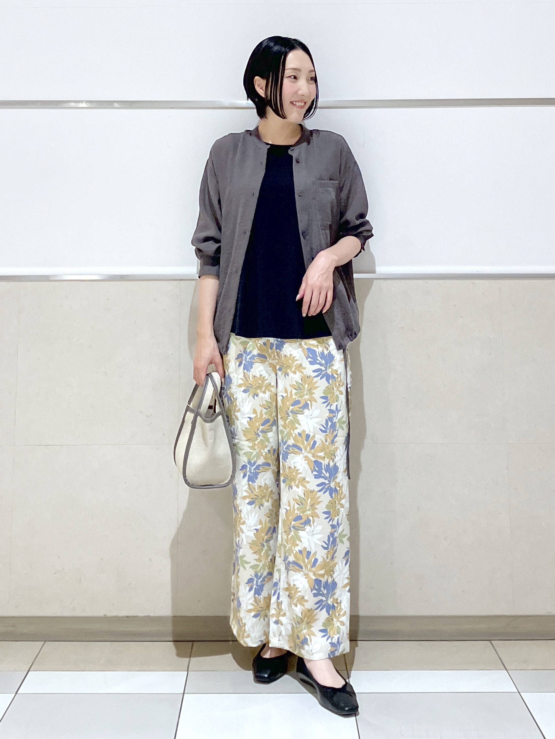eriko さんの「Dessin｜【洗える】ジョーゼットノースリーブ」を使ったコーディネート