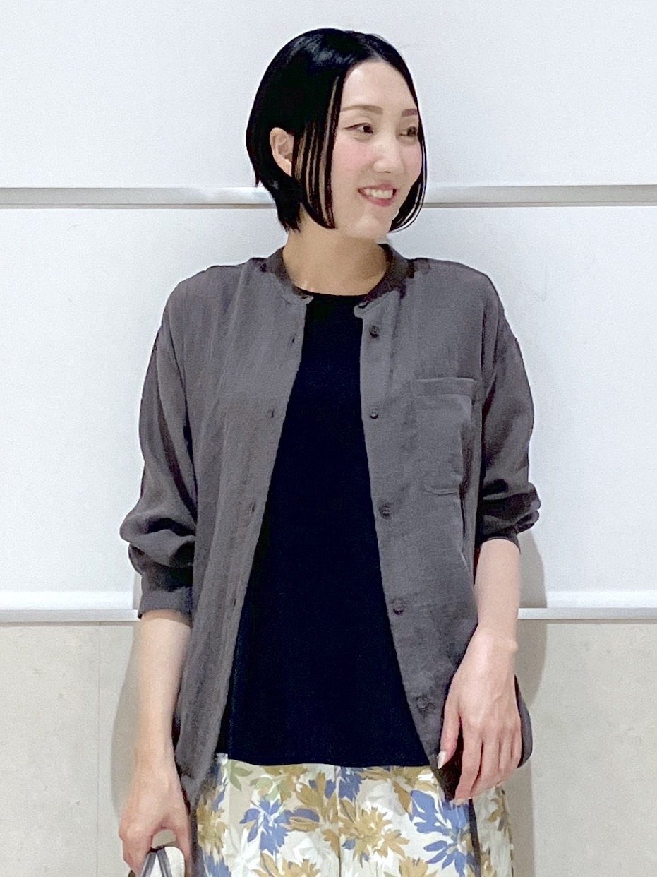 eriko さんの「Dessin｜【洗える】ジョーゼットノースリーブ」を使ったコーディネート