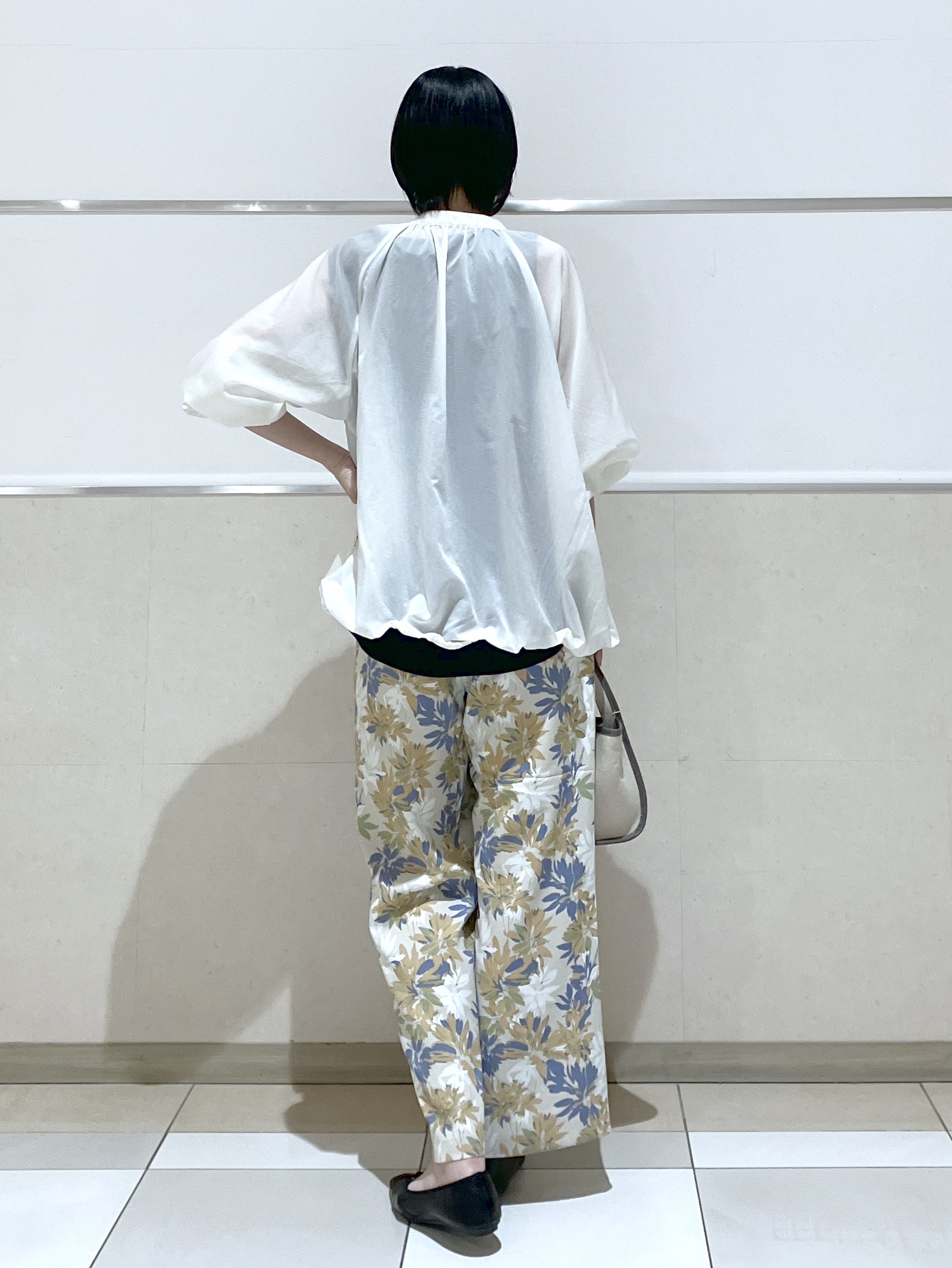 eriko さんの「Dessin｜【洗える】シアーナイロンジップブルゾン」を使ったコーディネート