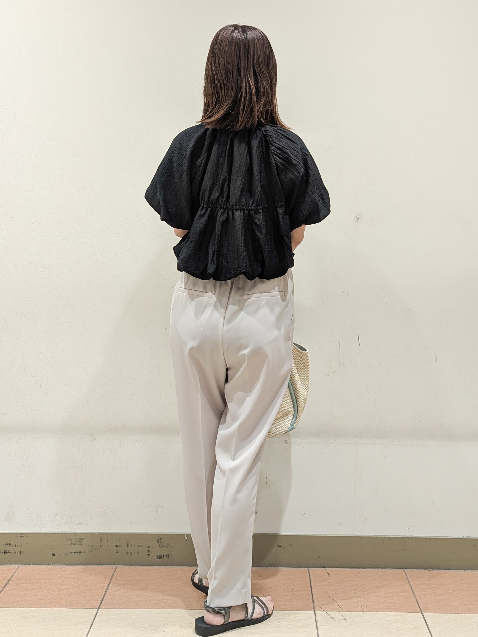 Miさんの「OPAQUE.CLIP｜バルーンデザインブラウス【洗濯機OK】」を使ったコーディネート