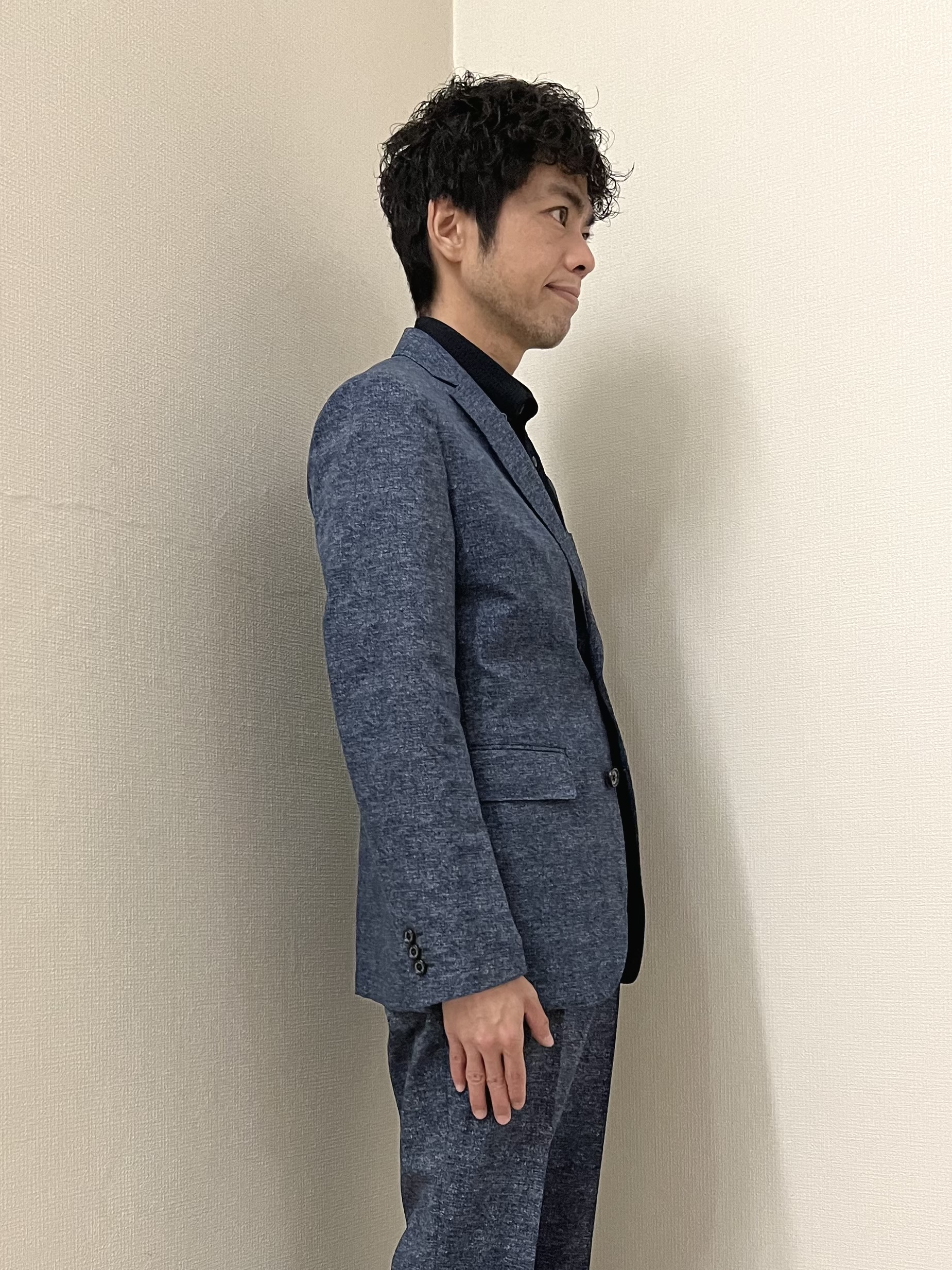 URAさんの「TAKEO KIKUCHI｜【抗菌防臭】COOL DOTS（R）ドビープリント パンツ」を使ったコーディネート