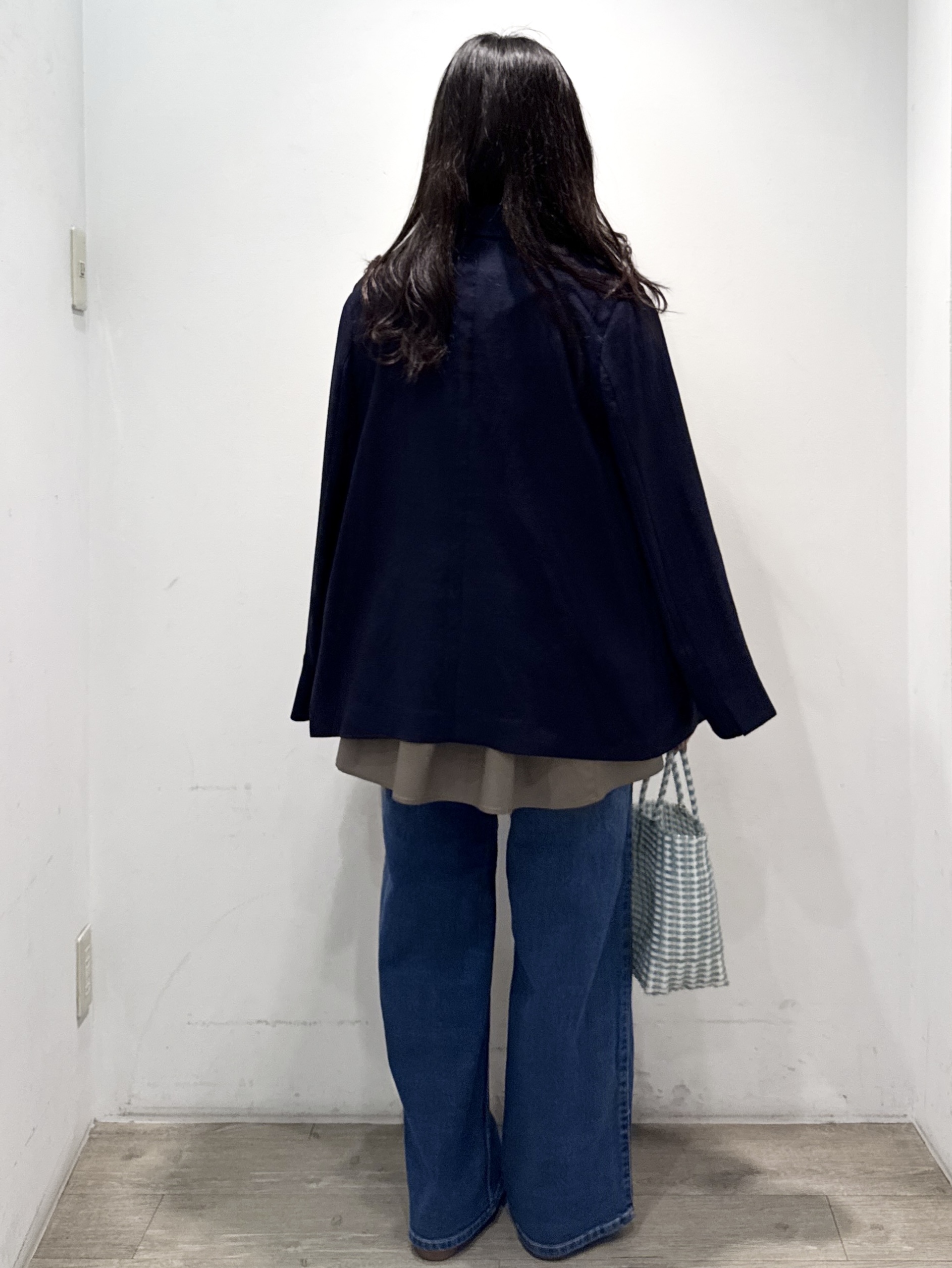 yuicciさんの「OPAQUE.CLIP｜【UV／接触冷感】ダブルブレストジャケット《防シワ加工／洗える》」を使ったコーディネート