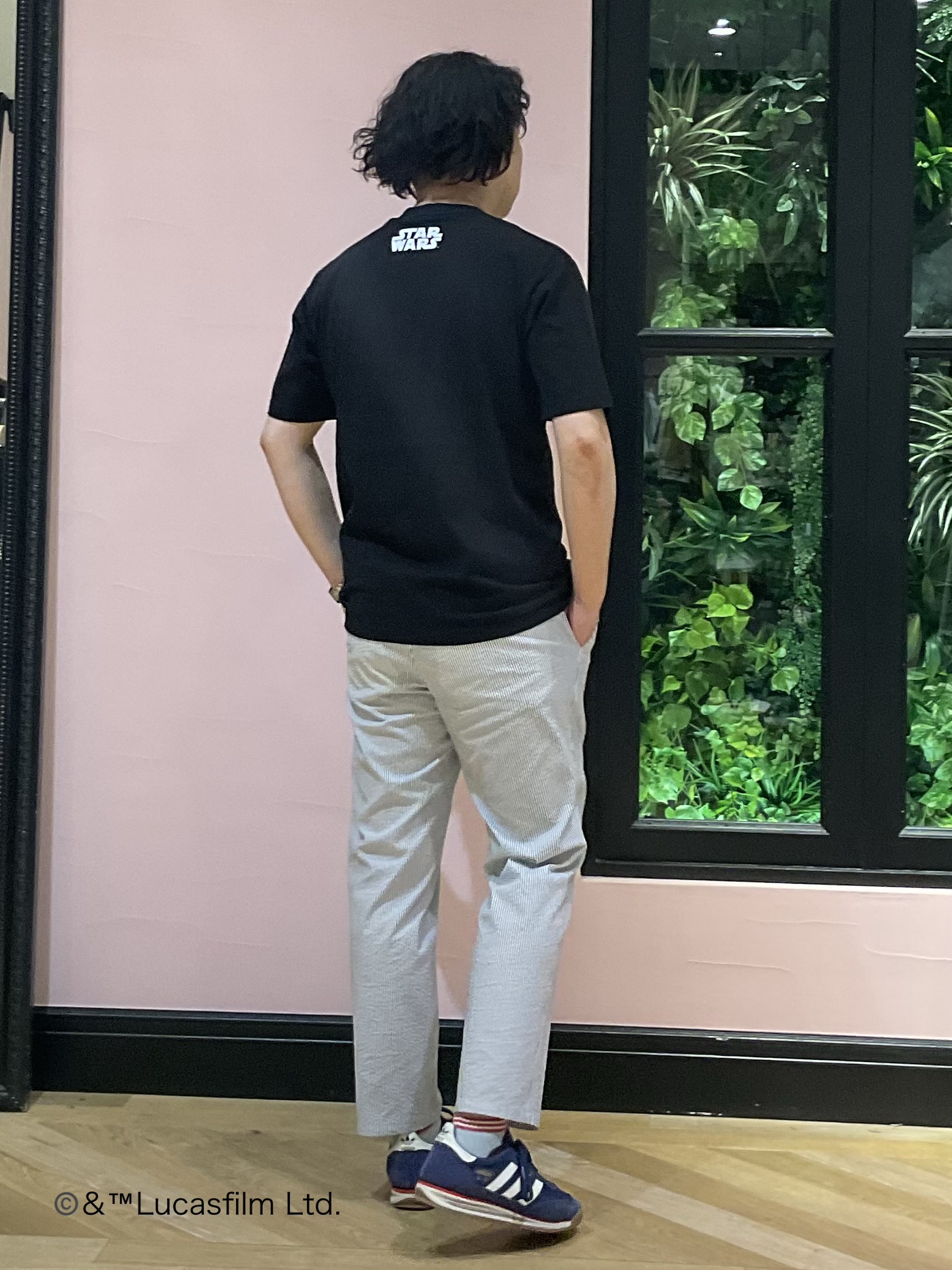 Nagaseさんの「DRESSTERIOR｜【再入荷/接触冷感】STAR WARS ストリートTシャツ」を使ったコーディネート