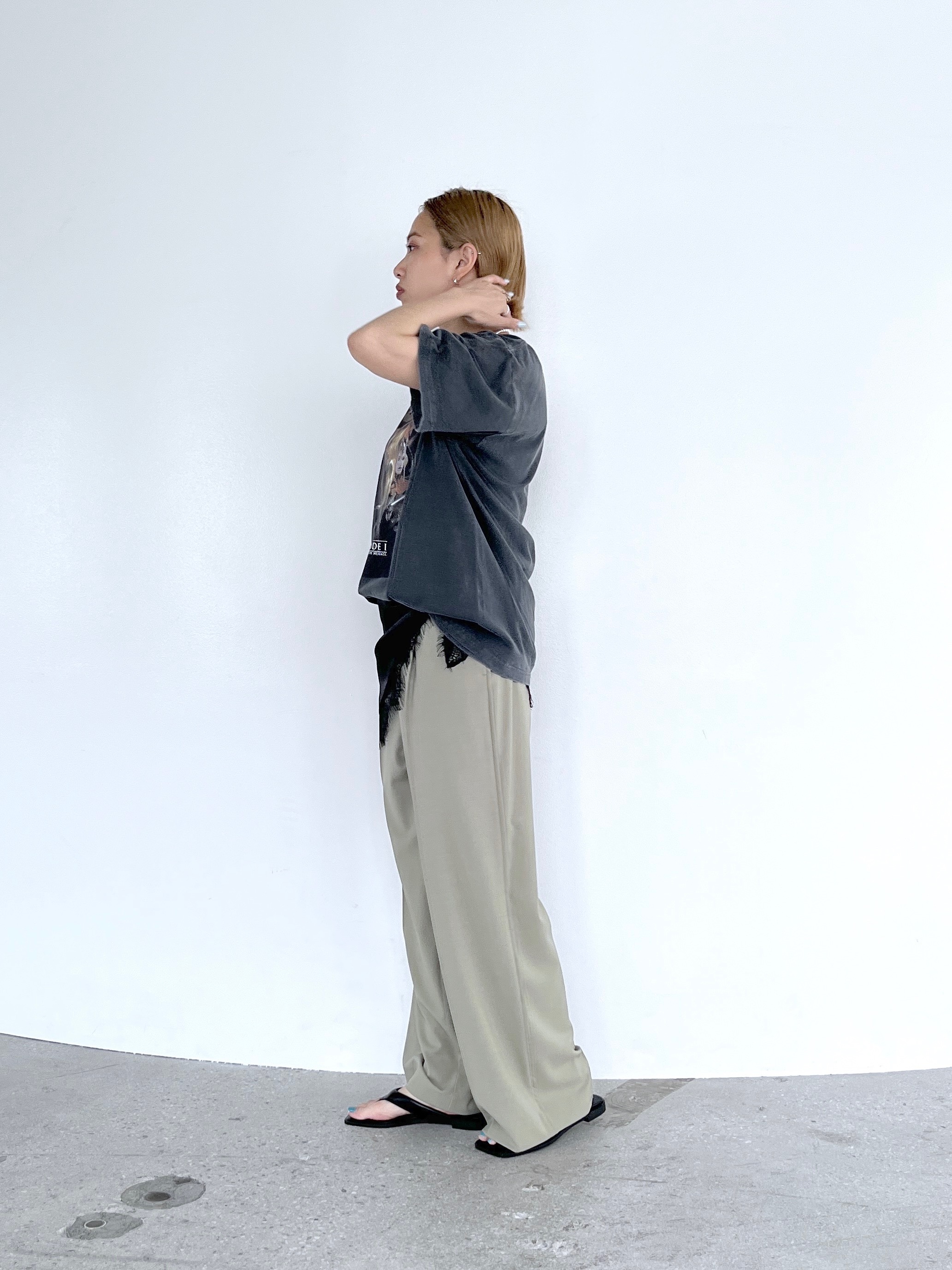 Harukaさんの「INDIVI｜【GOODROCKSPEED】STAR WARS EPISODE I ／ Print T－Shirt」を使ったコーディネート