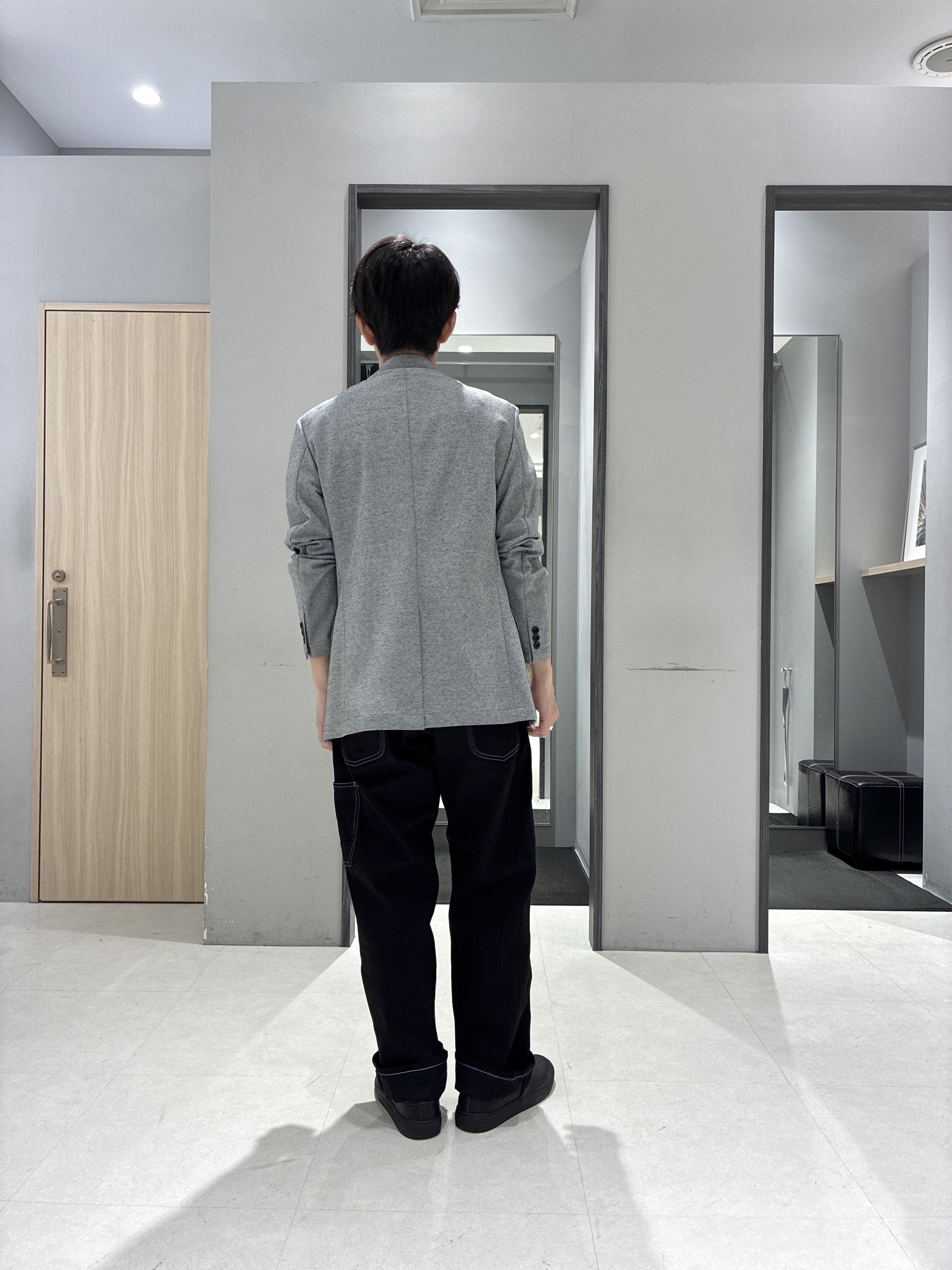 わいずみさんの「TAKEO KIKUCHI｜【抗菌防臭】CALCULO（R）ジャージ ジャケット」を使ったコーディネート