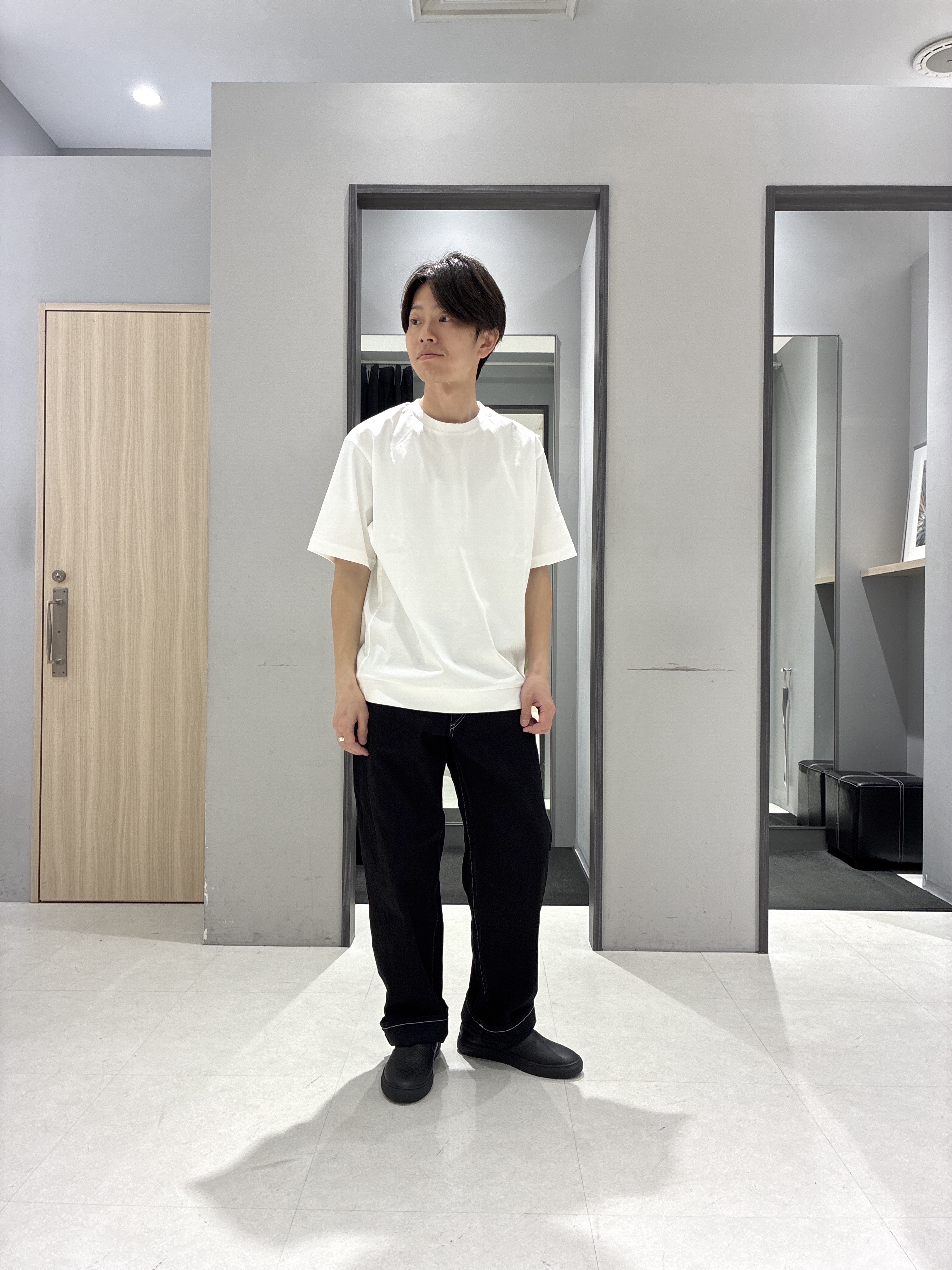 わいずみさんの「TAKEO KIKUCHI｜【抗菌防臭】CALCULO（R）ジャージ ジャケット」を使ったコーディネート