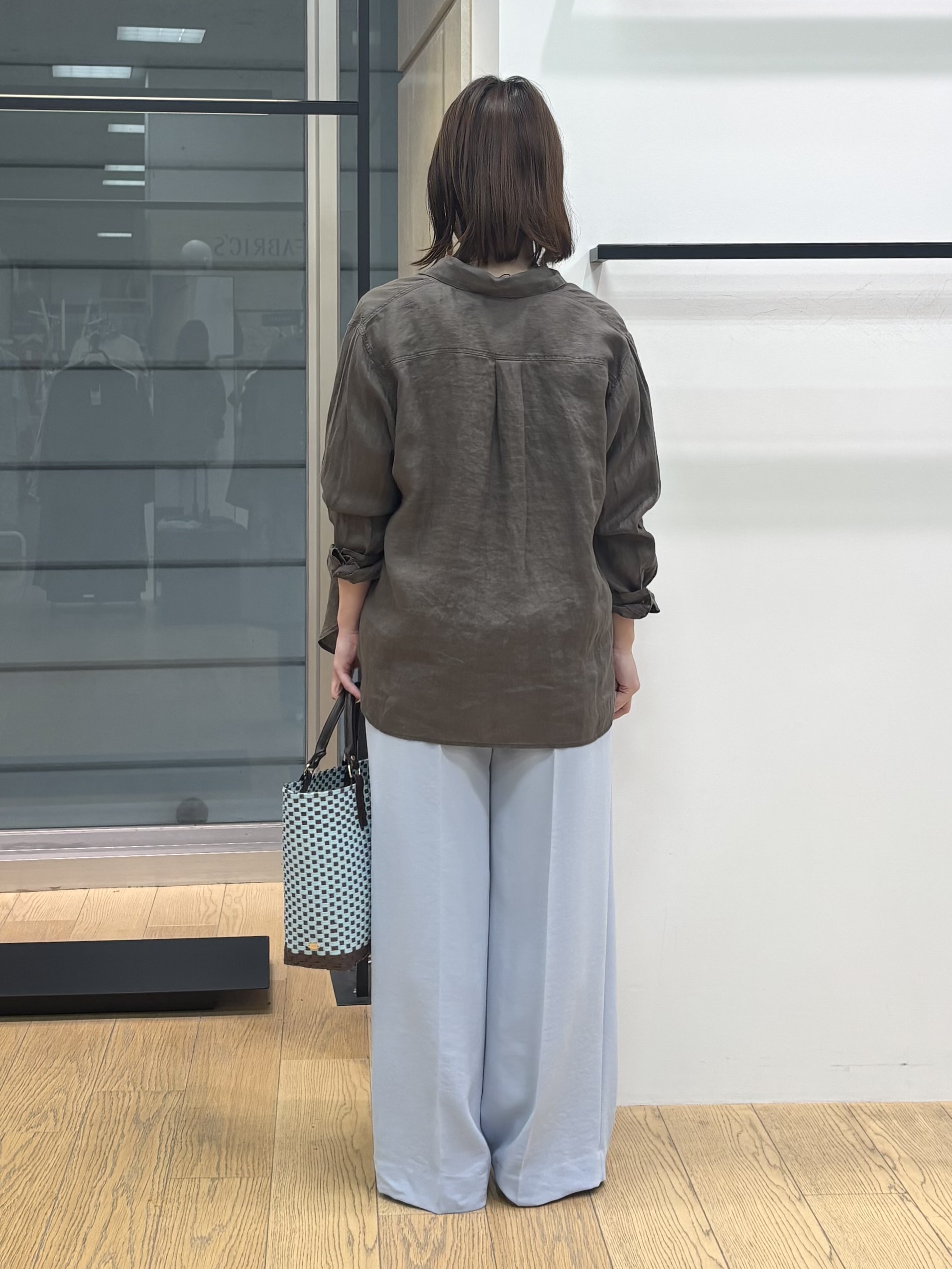asamiさんの「INDIVI｜【洗える／2WAY／裾ドロスト付き】 ドルマンスリーブチュニックトップス」を使ったコーディネート