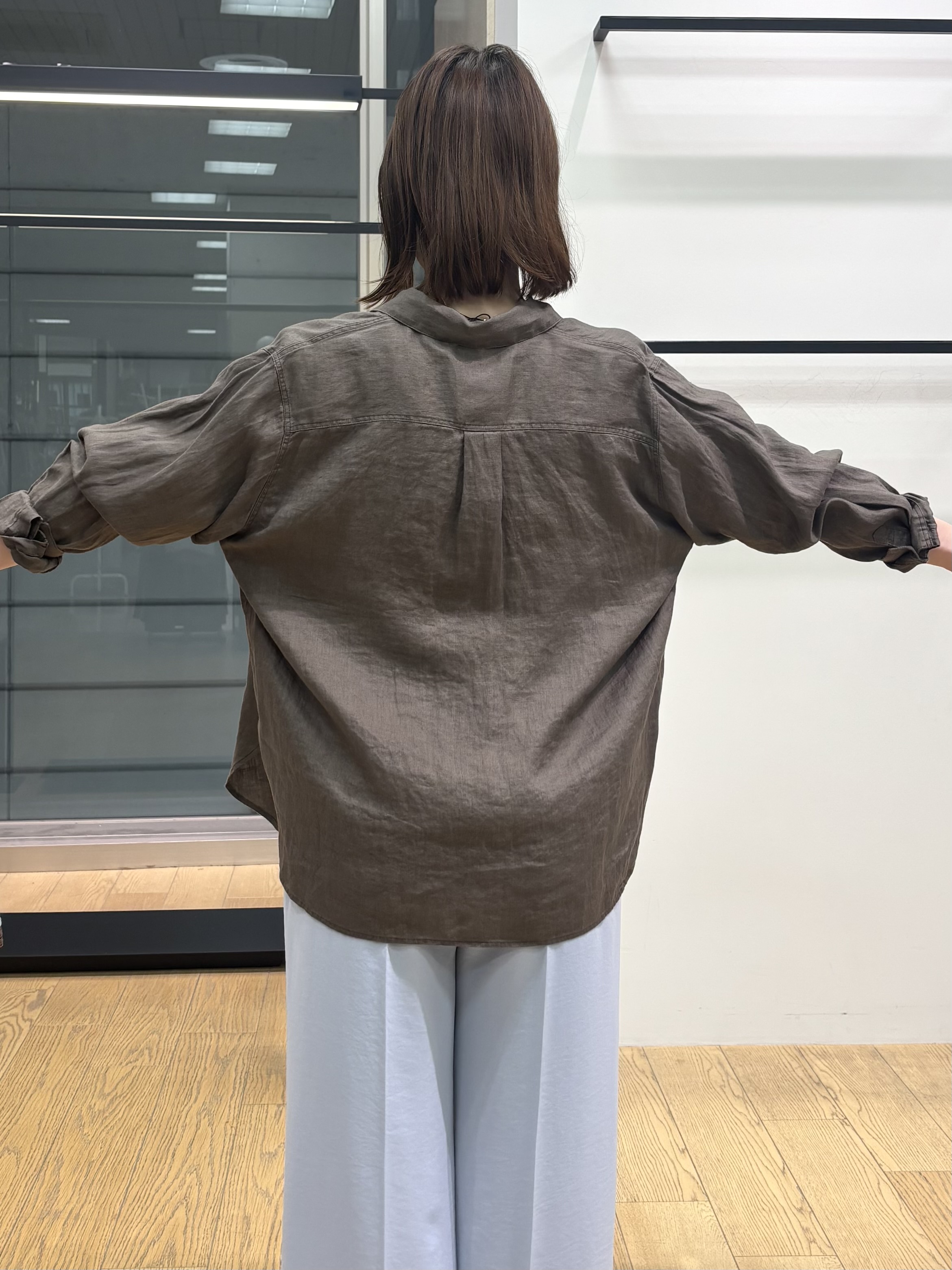 asamiさんの「INDIVI｜【洗える／2WAY／裾ドロスト付き】 ドルマンスリーブチュニックトップス」を使ったコーディネート