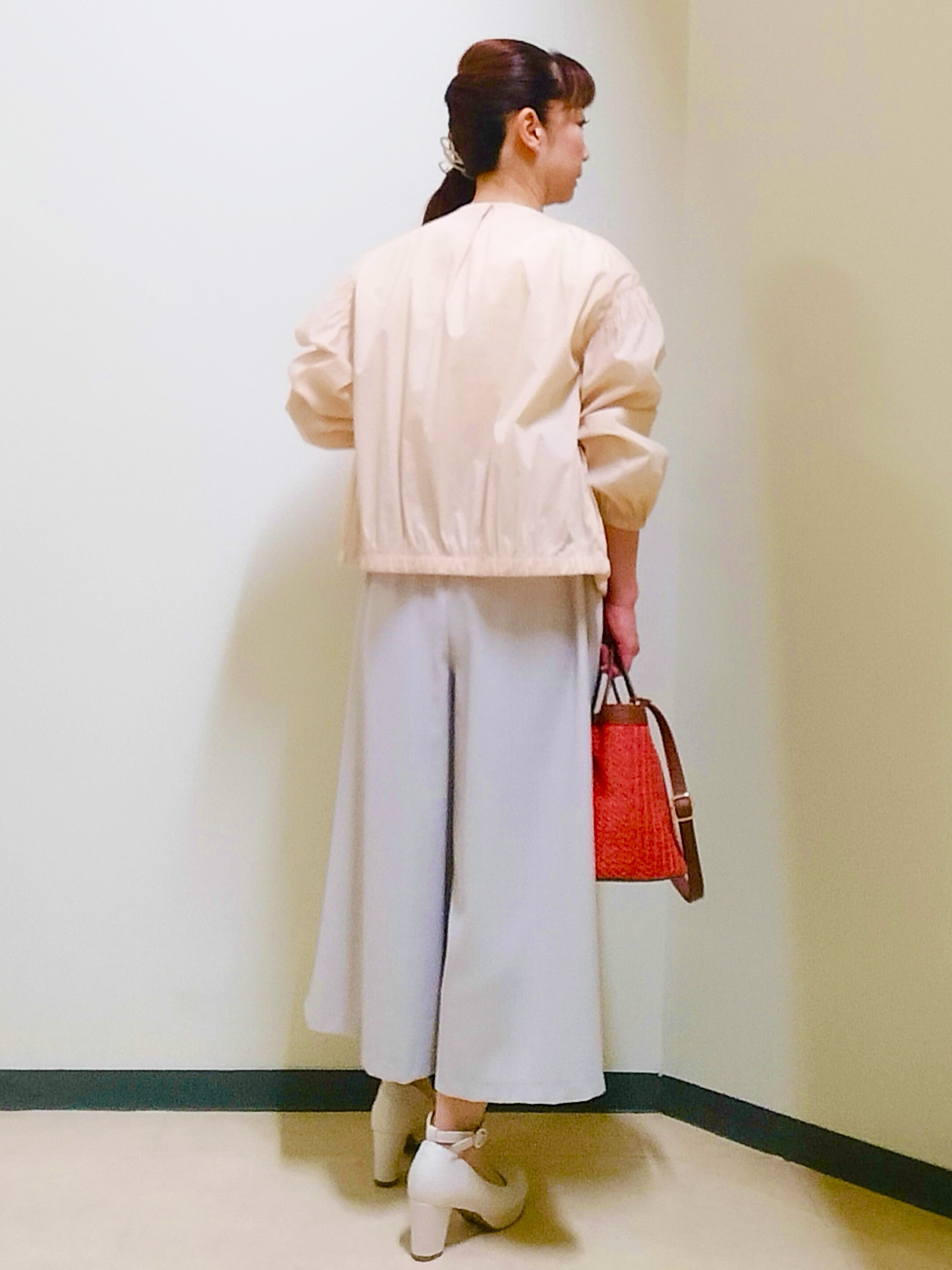 花さんの「Reflect｜【マシンウォッシャブル】フリルブラウス」を使ったコーディネート