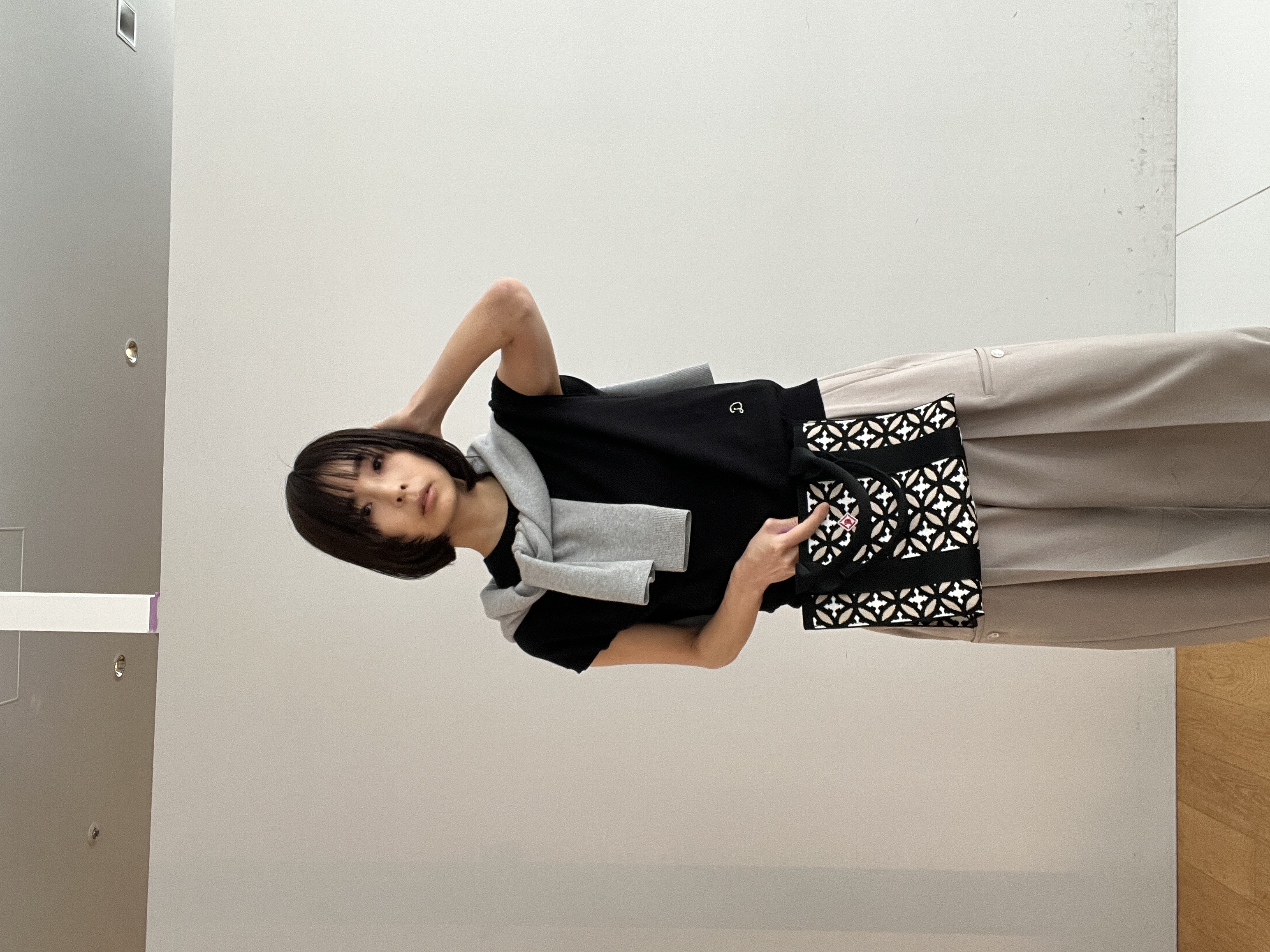 misaさんの「DRESSTERIOR｜【接触冷感/ウォッシャブル/otonaMUSE5月号掲載】カービーカーゴパンツ」を使ったコーディネート