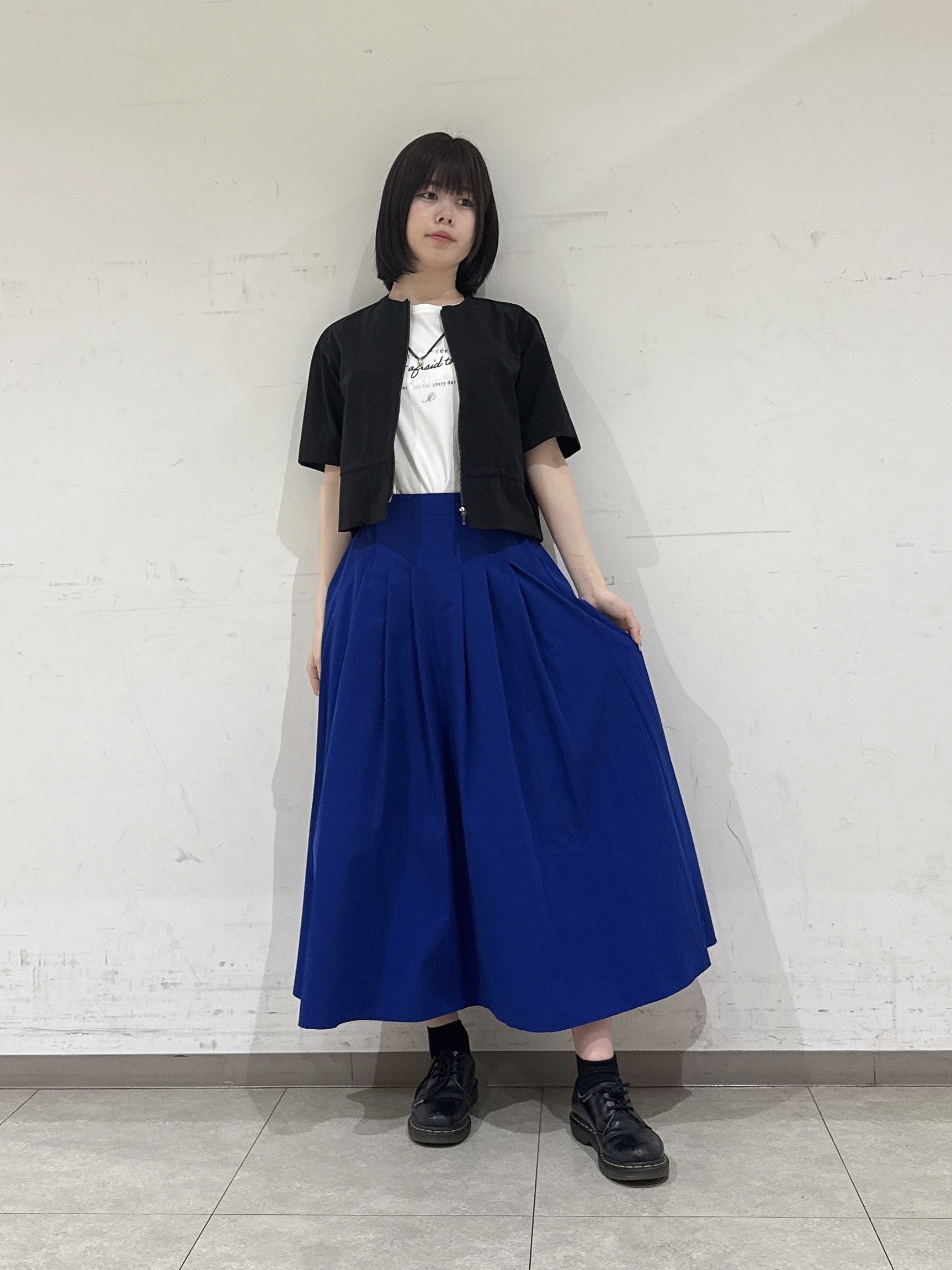 rinaさんの「INDIVI｜【長さ調整自由】2連コード ドロップトップネックレス」を使ったコーディネート