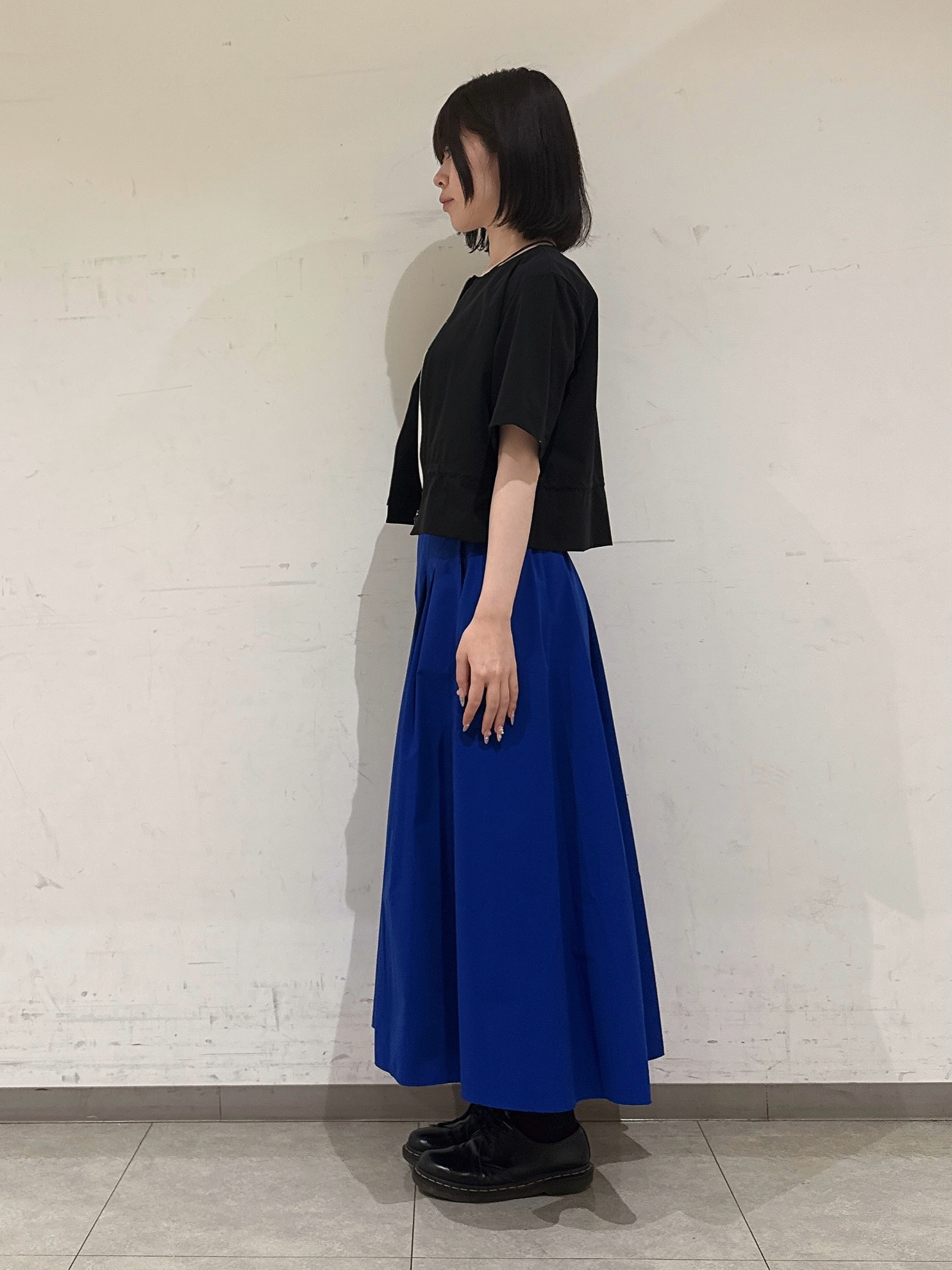 rinaさんの「INDIVI｜【長さ調整自由】2連コード ドロップトップネックレス」を使ったコーディネート