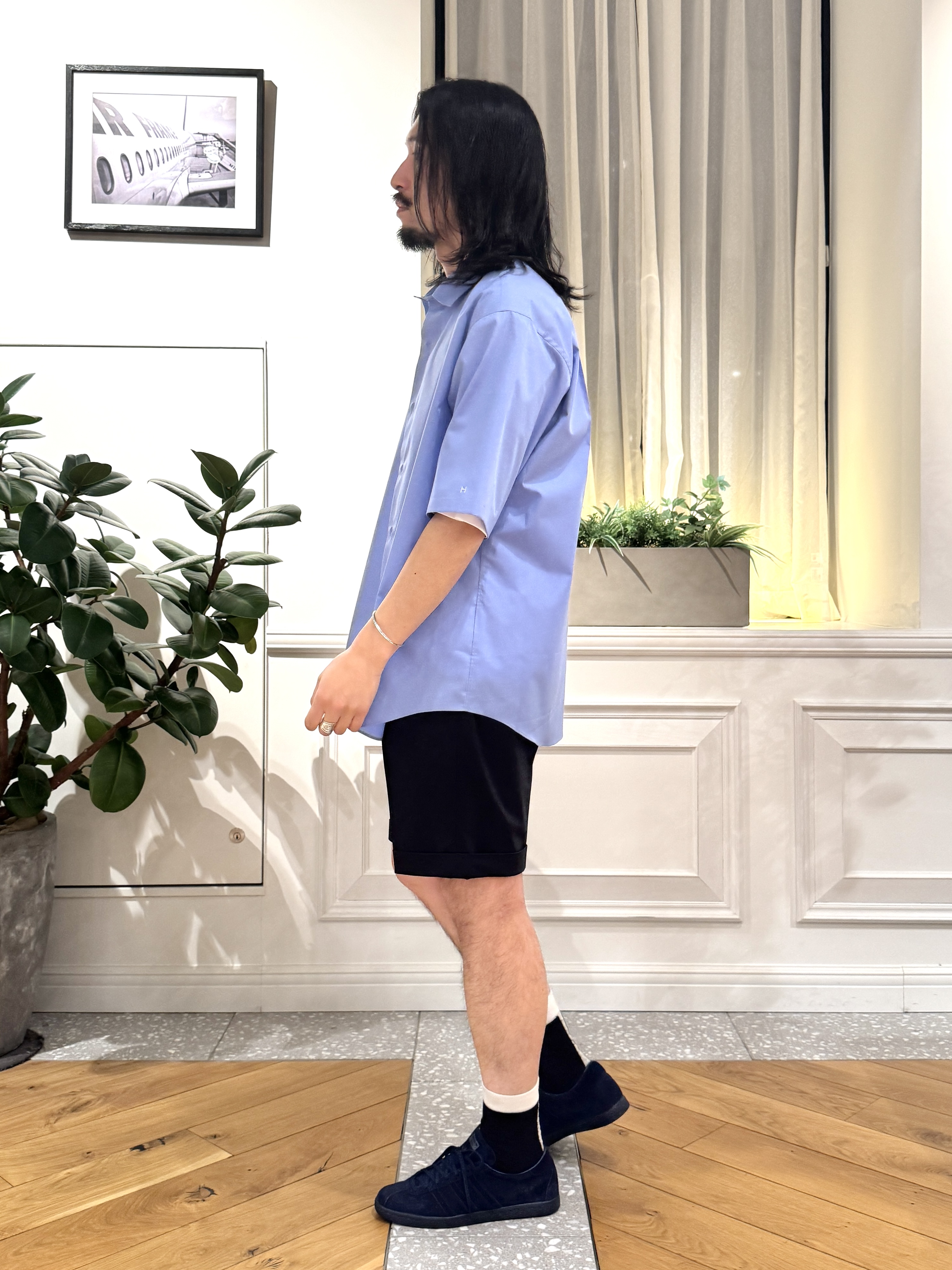 kawarataniさんの「DRESSTERIOR｜【干場義雅&times;DRESSTERIOR/再入荷】シドグラスシャツ」を使ったコーディネート